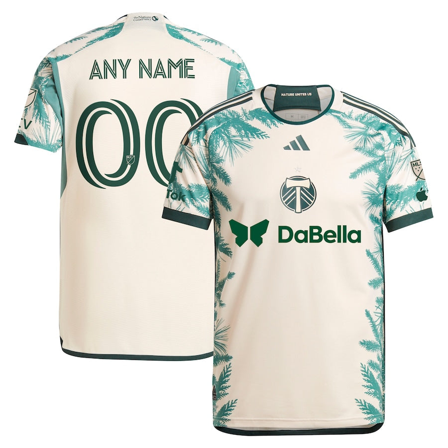 Portland Timbers 2024 Nature Unites Authentic Customized Soccer Shirt – Tan