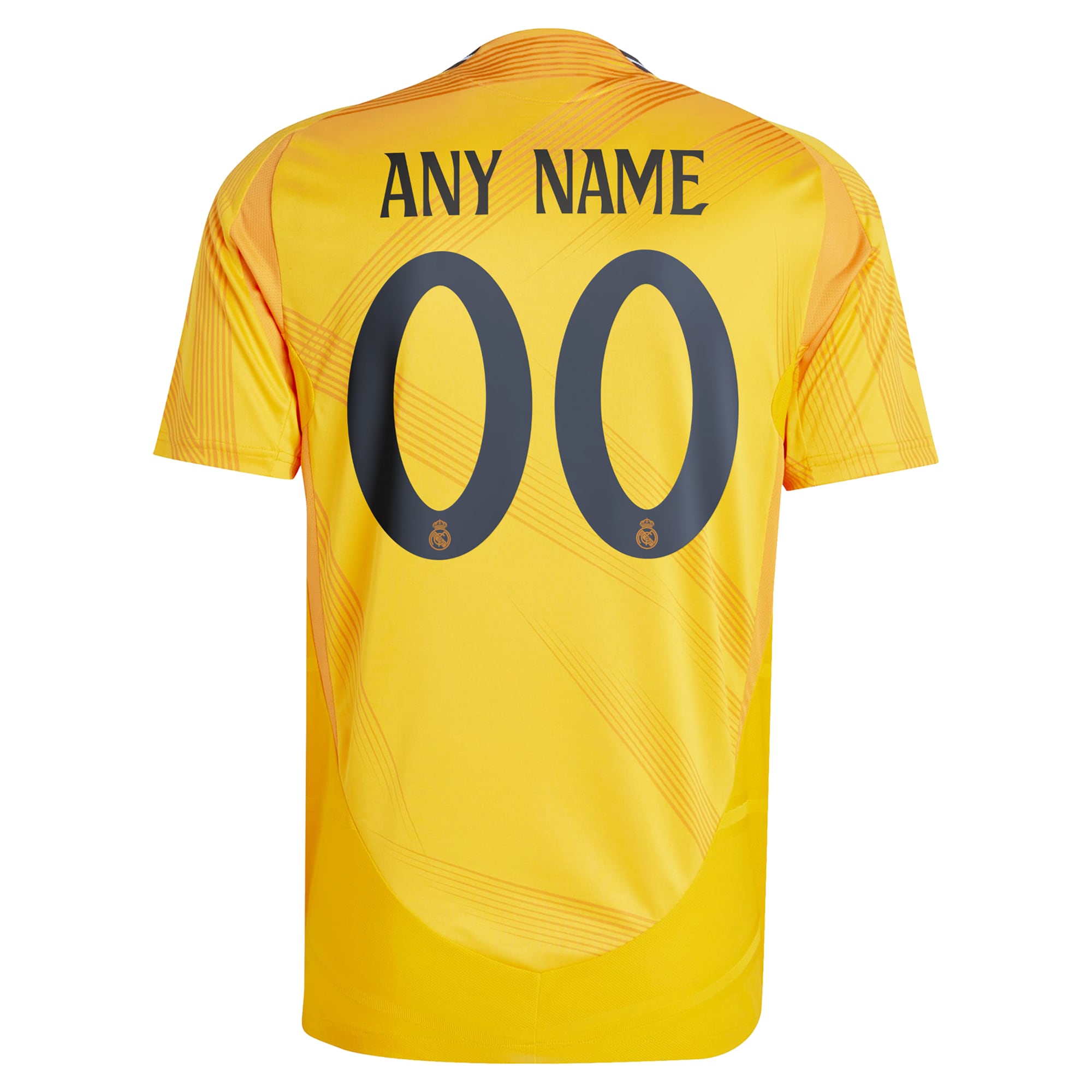 Real Madrid 2024/25 Away Custom Soccer Shirt - Orange