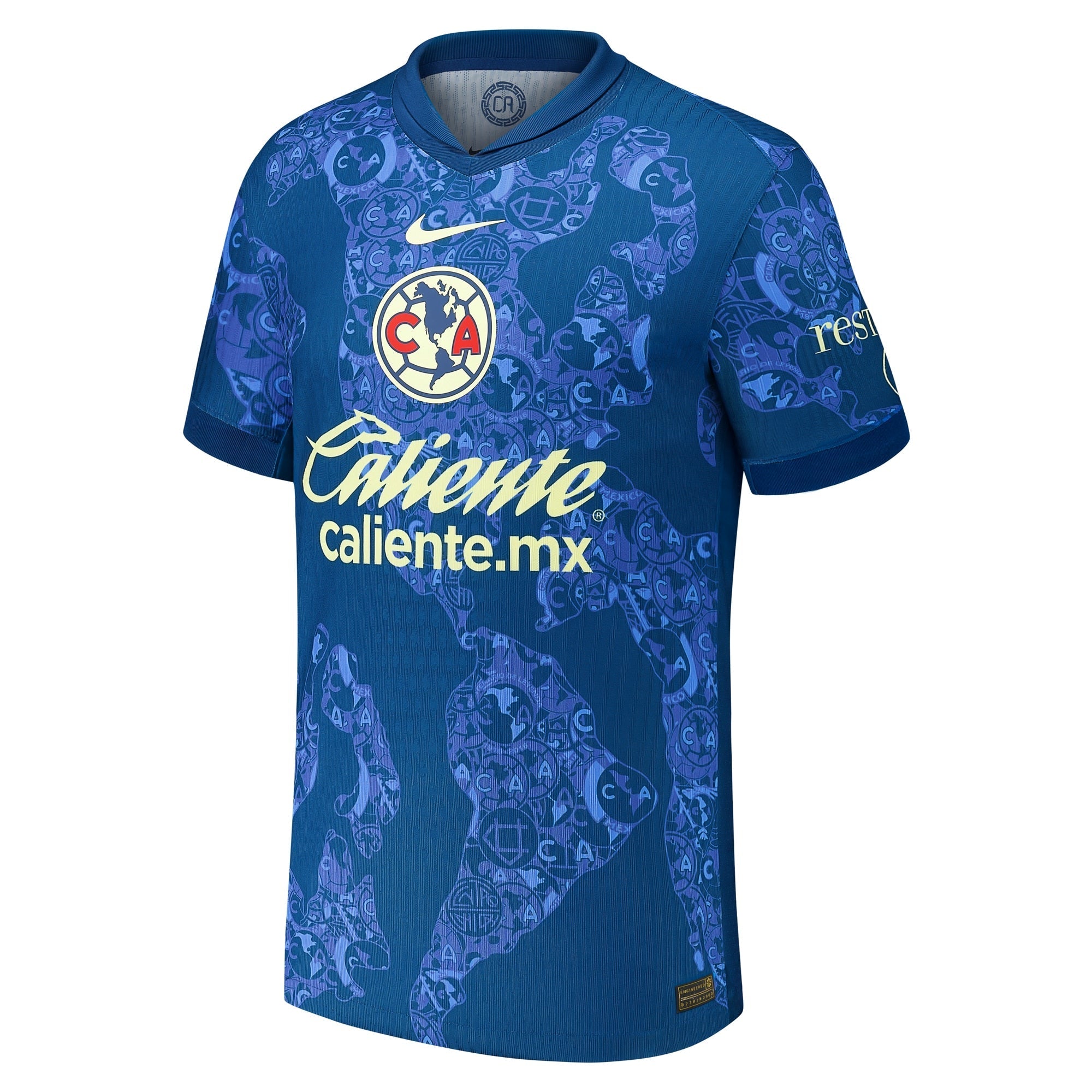 Club America 2024/2025 Away Soccer Shirt - Blue