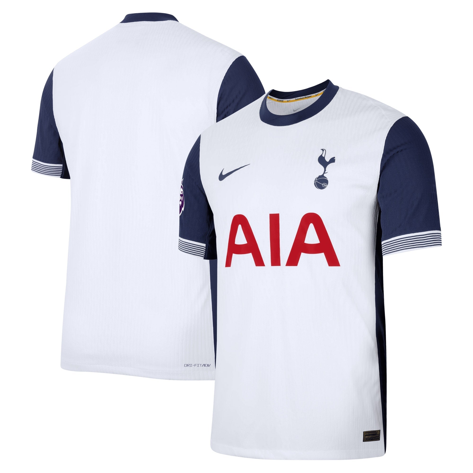 Tottenham Hotspur 2024/2025 Home Soccer Shirt - White