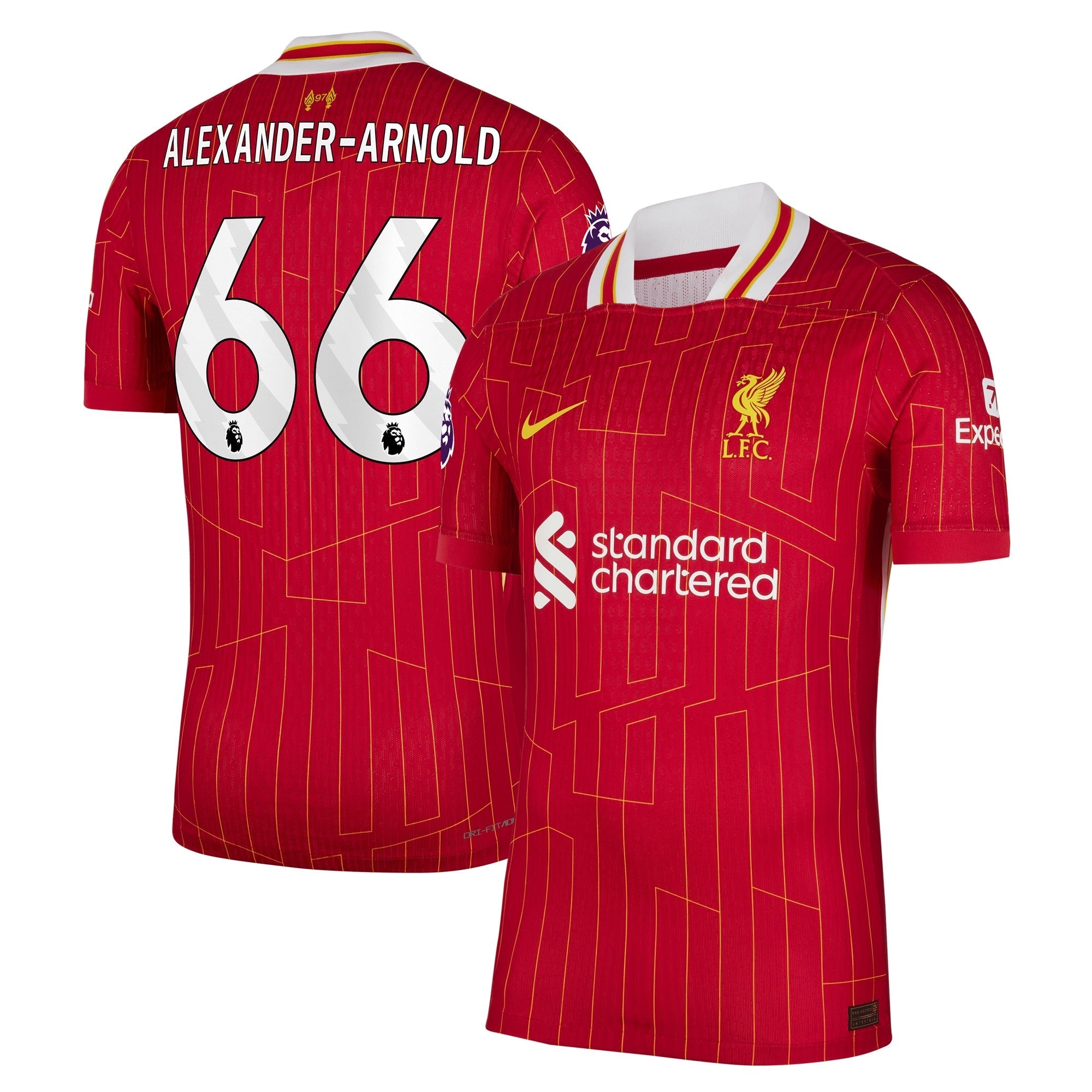 Trent Alexander-Arnold Liverpool 2024/2025 Home Player Soccer Shirt – Red