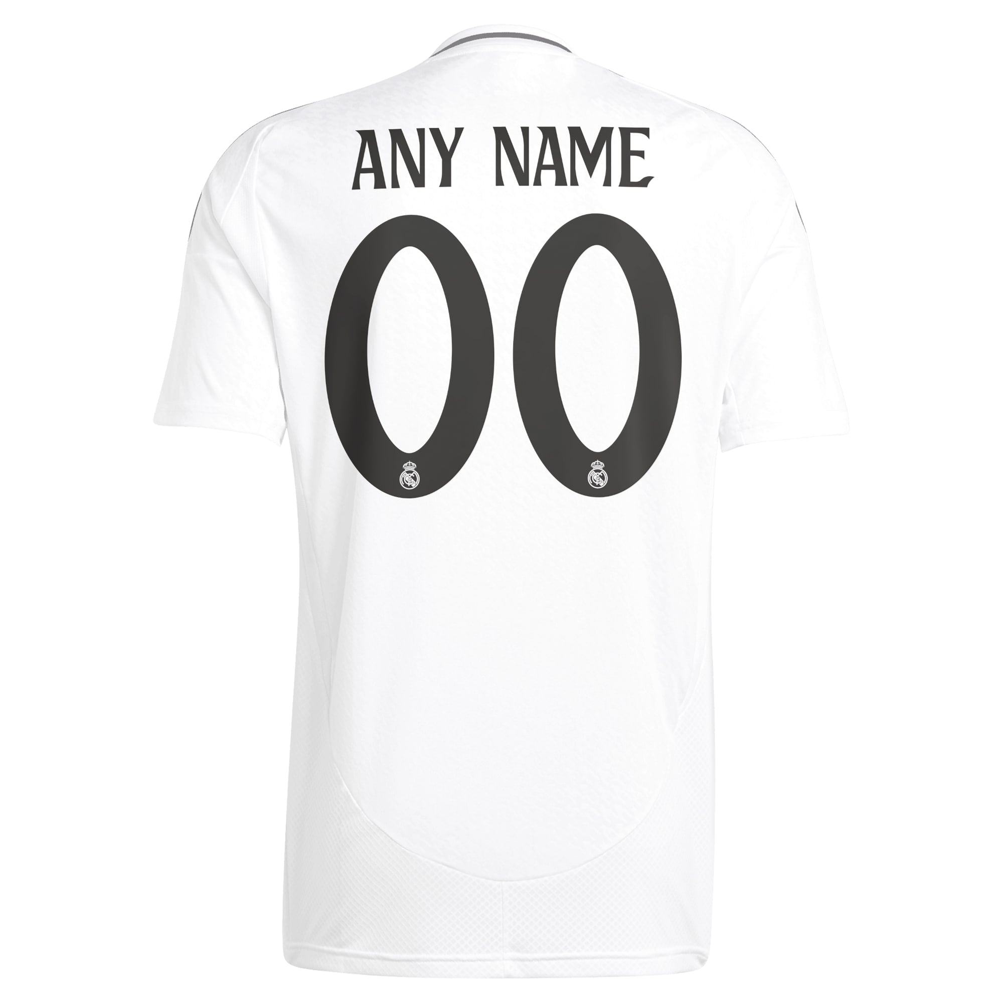 All Players Real Madrid 2024/2025 Home Customized Soccer Shirt - White
