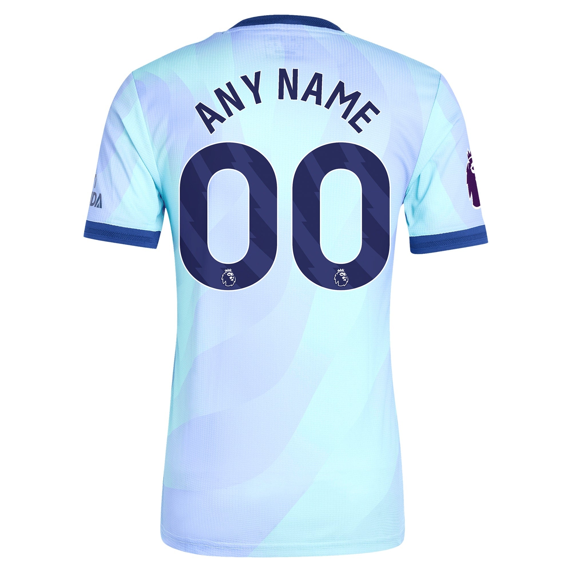 Arsenal 2024/25 Third Customized Soccer Shirt - Aqua