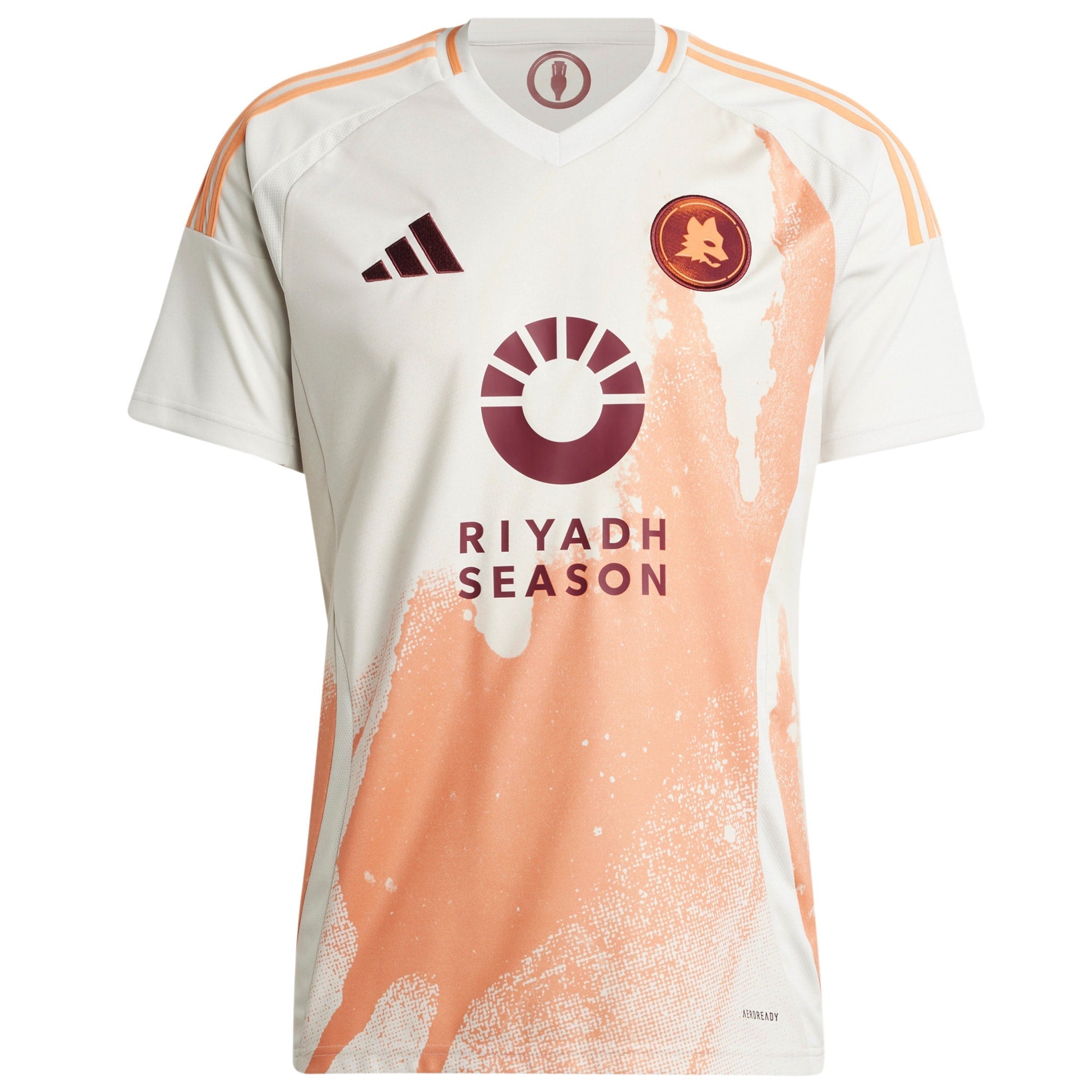 AS Roma 2024/25 Away Custom Soccer Shirt - White