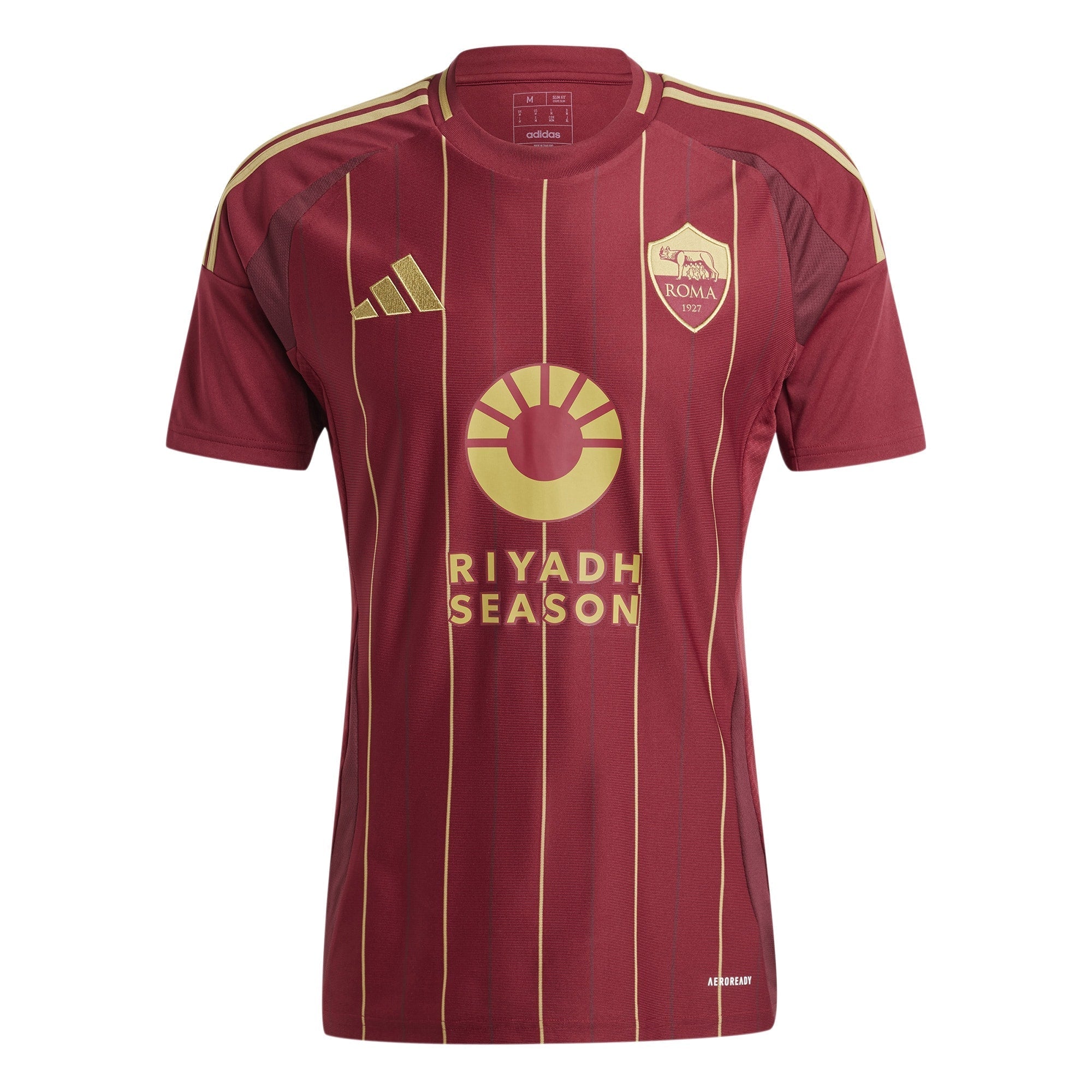 AS Roma 2024/25 Home Custom Soccer Shirt - Burgundy