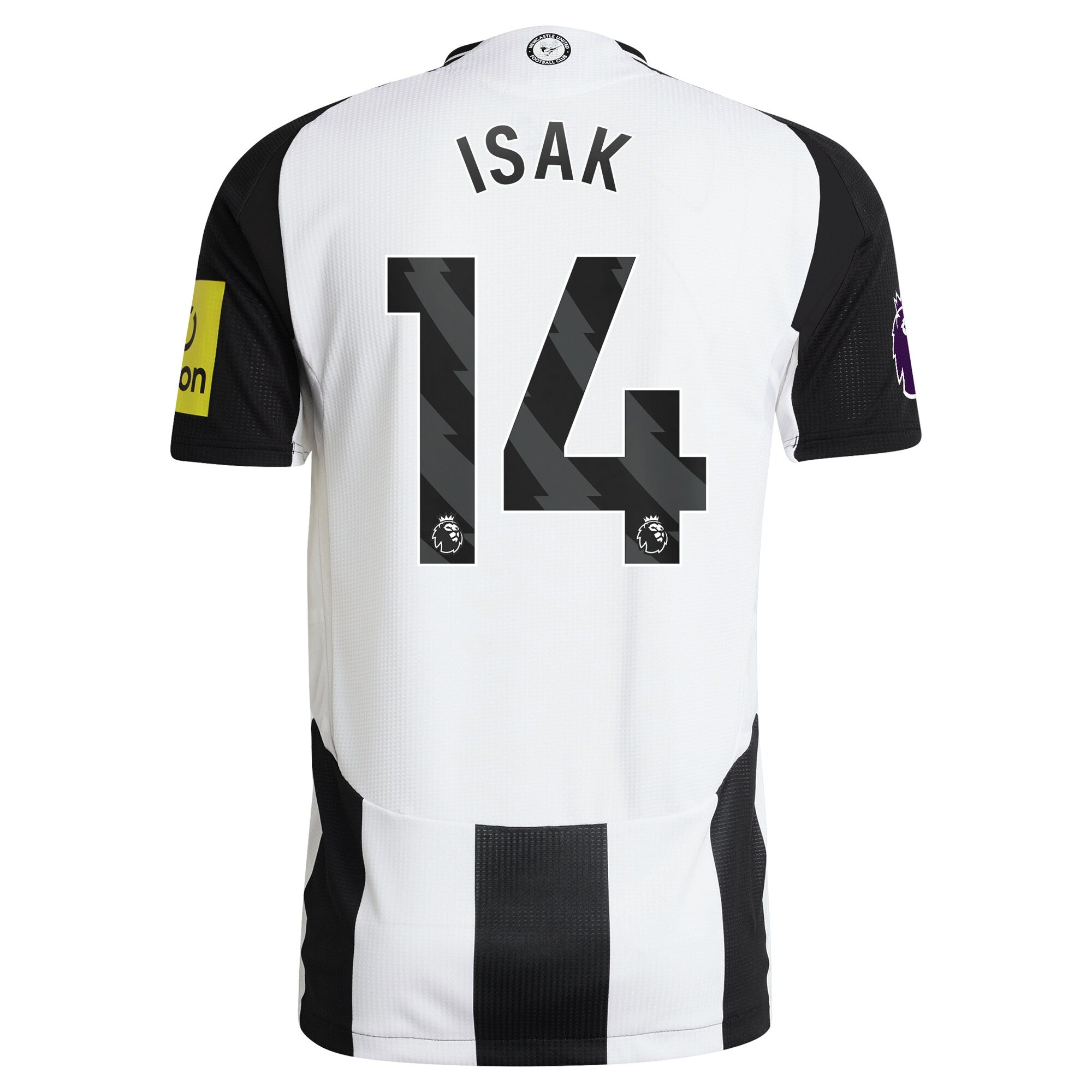 Alexander Isak Newcastle United 2024/25 Home Custom Player Soccer Shirt - Black
