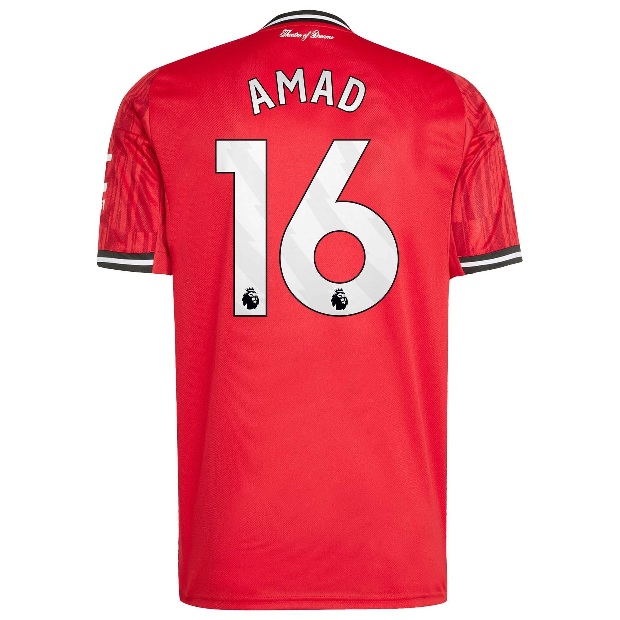 Amad Diallo Manchester United Home 2025/26 Player Soccer Shirt - Red