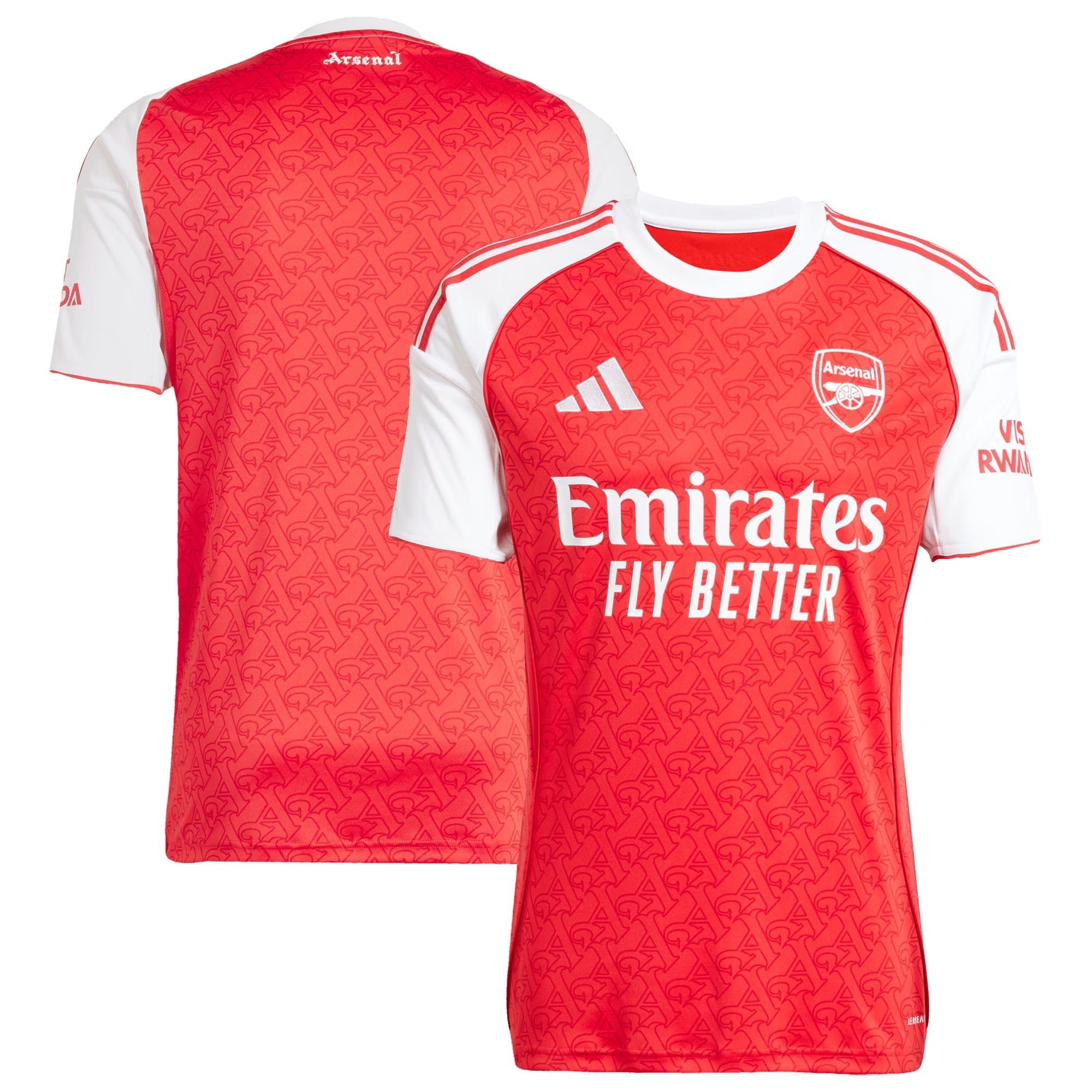 Arsenal 2025/26 Home Soccer Shirt - Red