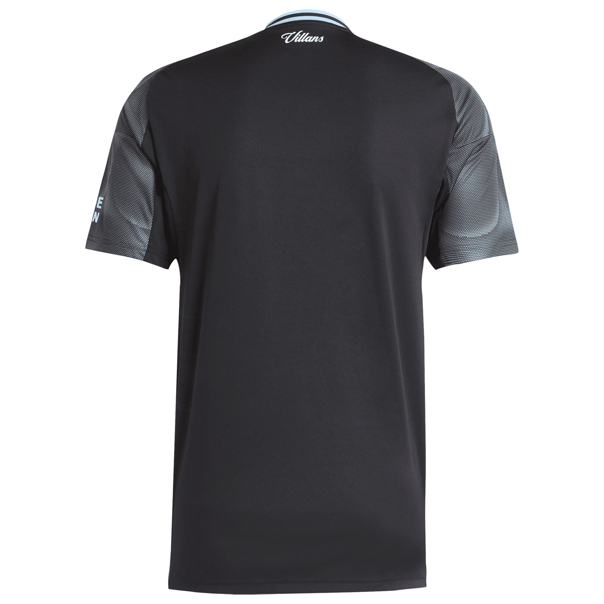 Aston Villa 2025/26 Away Soccer Shirt - Black