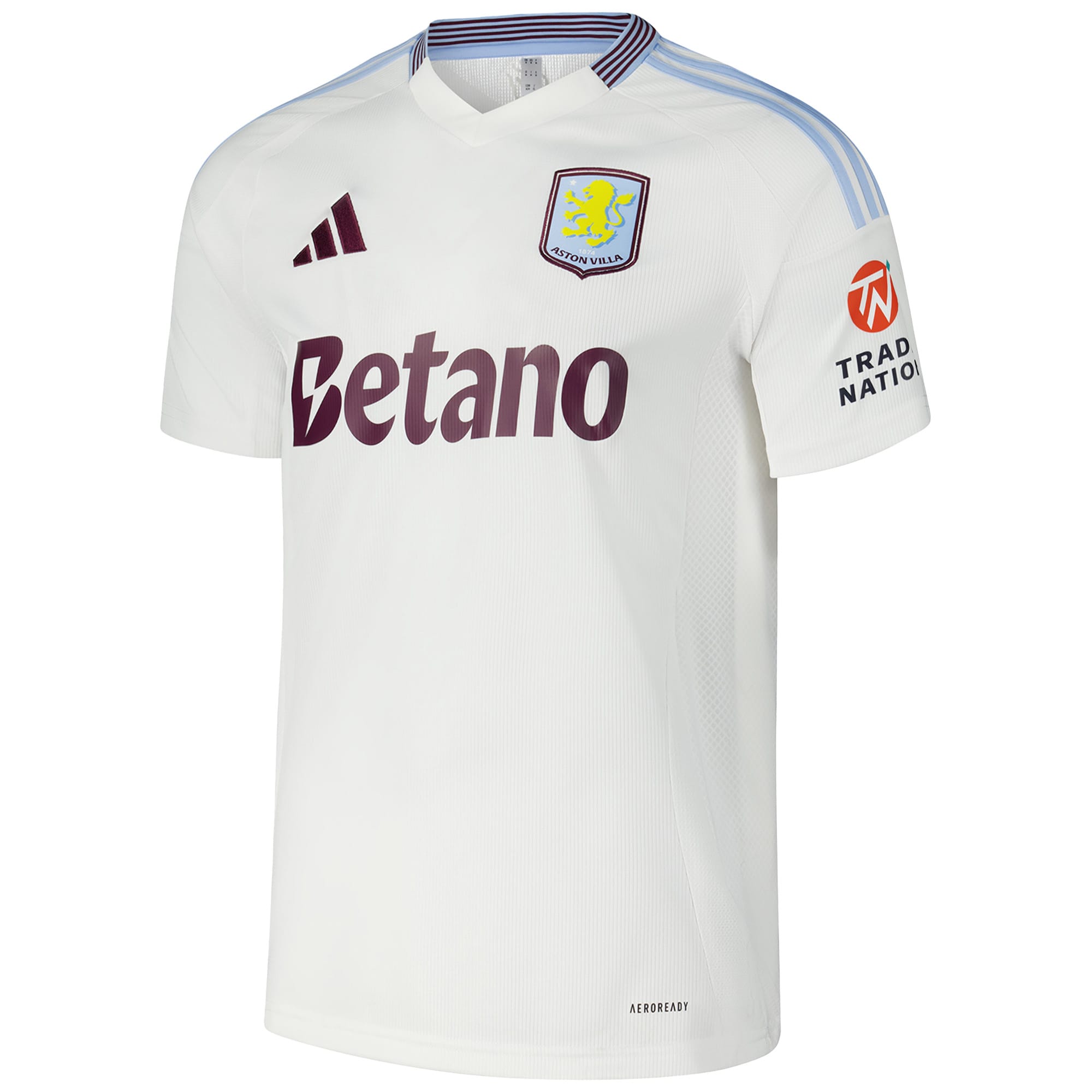 Aston Villa Shirt 2024/25 Away Custom Soccer Shirt - White