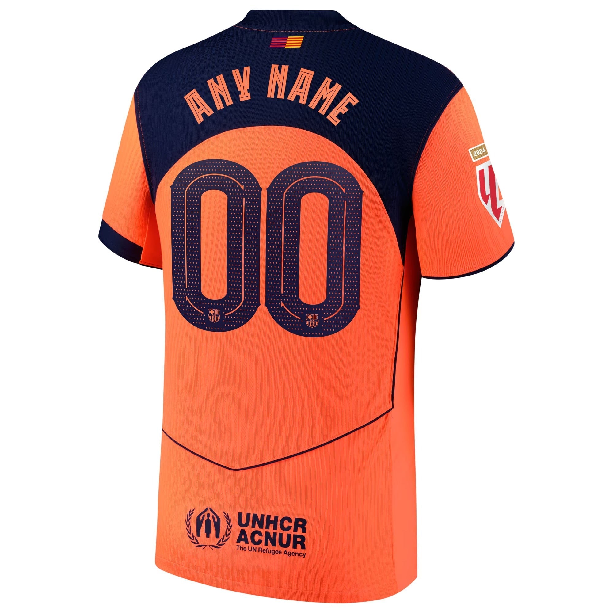 Barcelona 2025/26 Third Custom Soccer Shirt - Orange