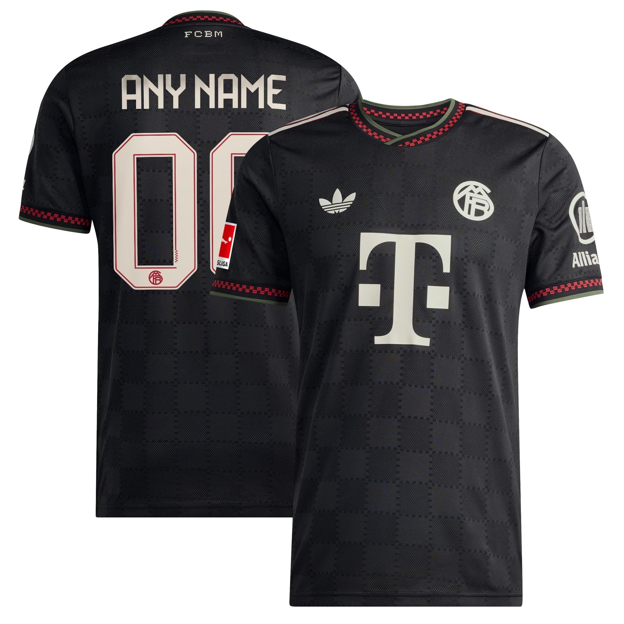 Bayern Munich 2025/26 Third Custom Soccer Shirt - Black