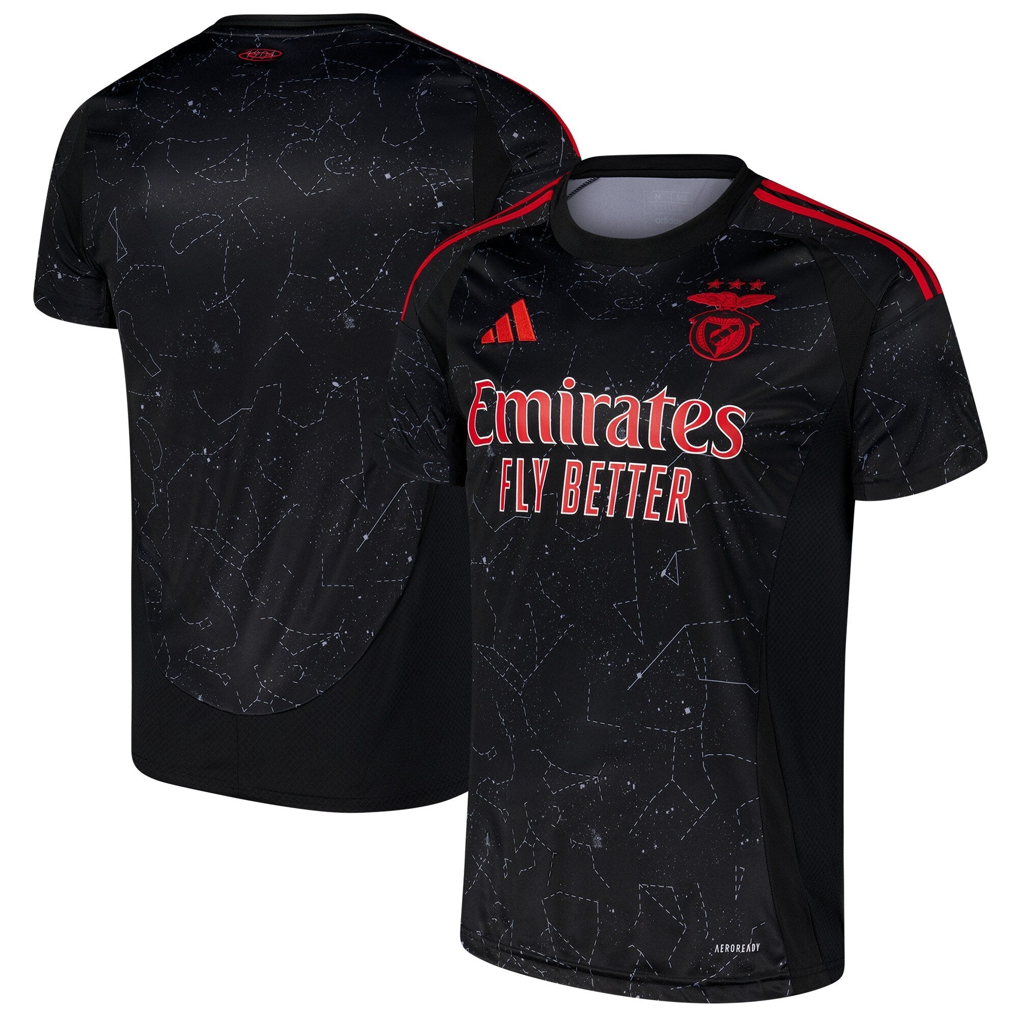 Benfica 2024/25 Away Custom Soccer Shirt - Black