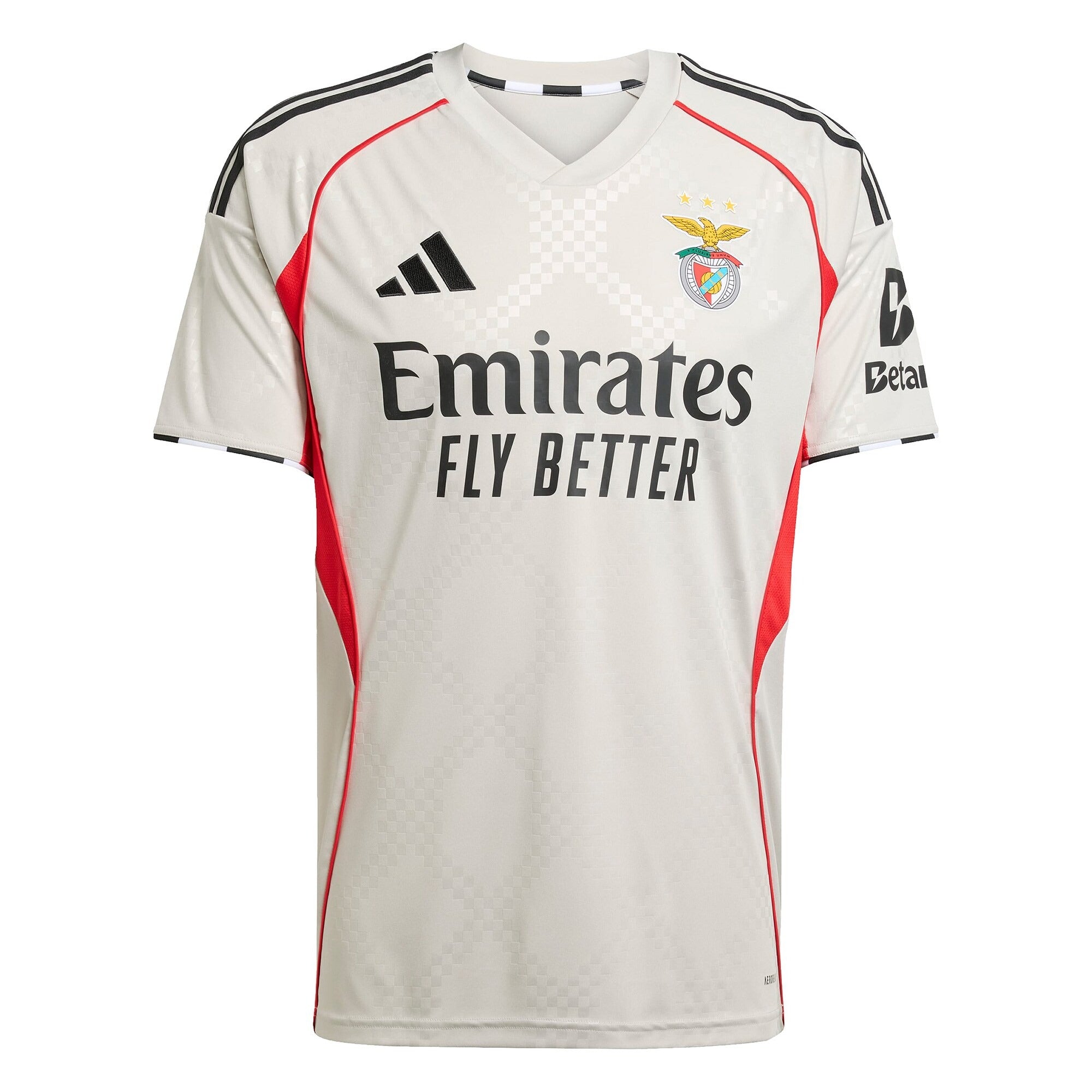 Benfica 2025/26 Away Custom Soccer Shirt - Gray