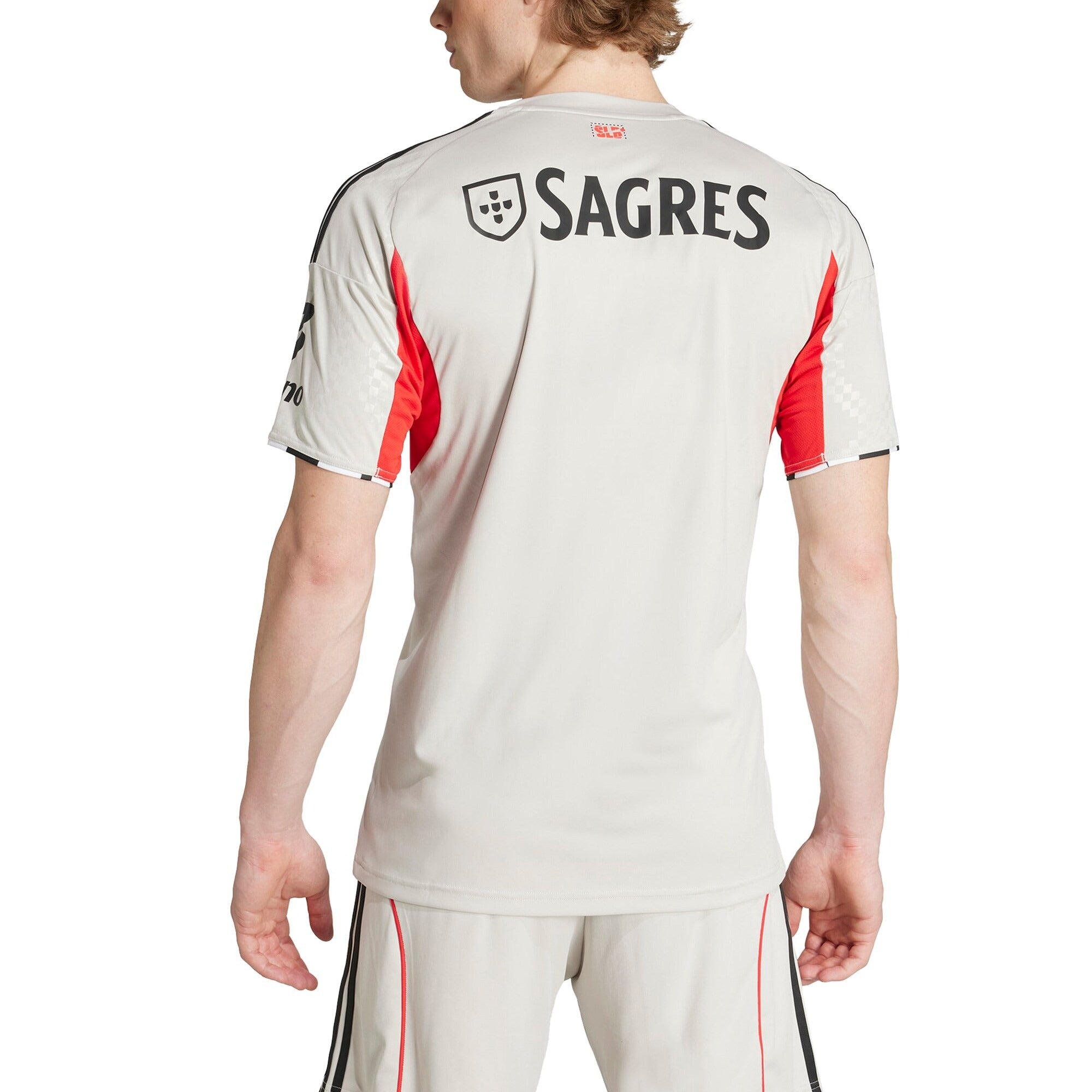 Benfica 2025/26 Away Custom Soccer Shirt - Gray