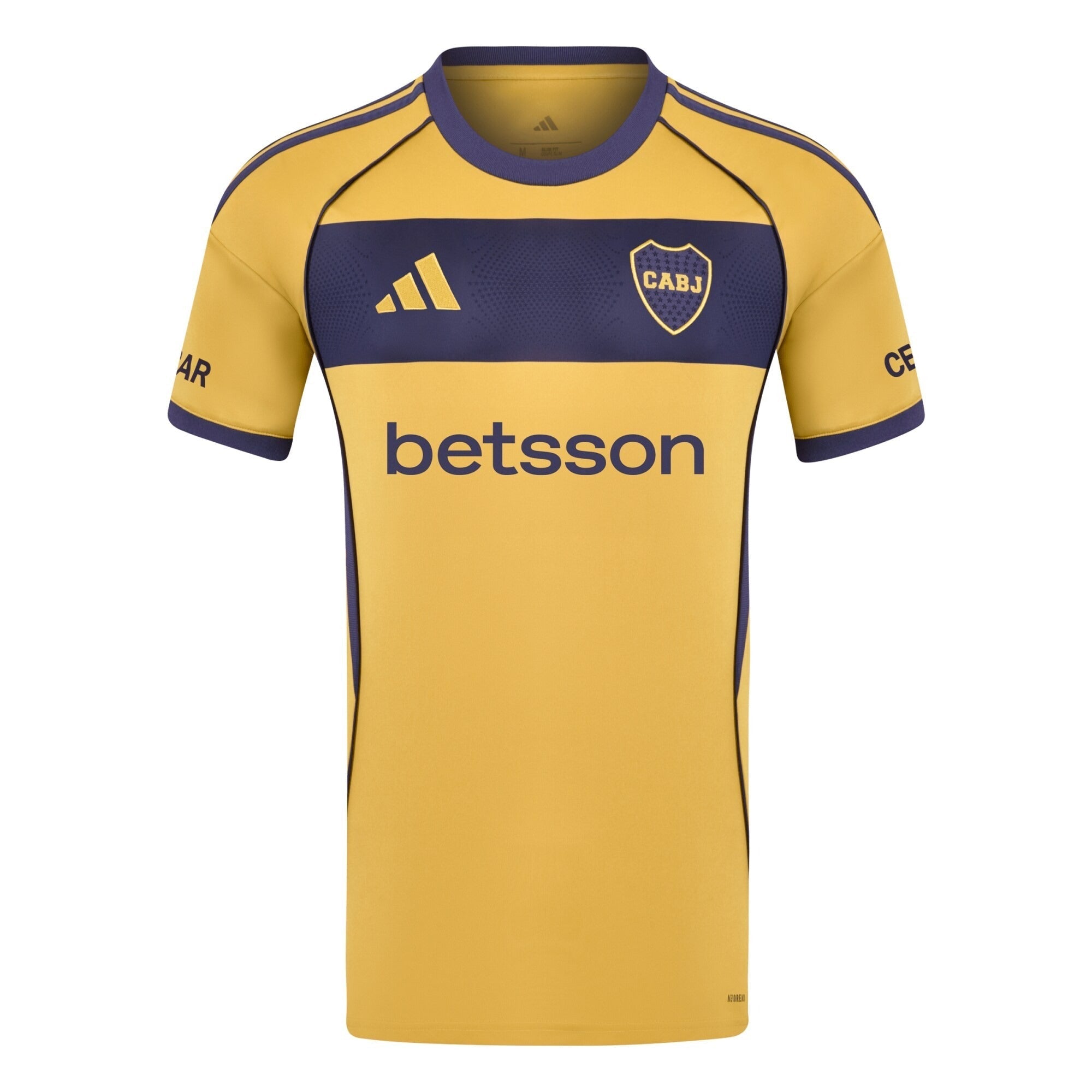 Boca Juniors 2025/26 Away Custom Soccer Shirt - Yellow