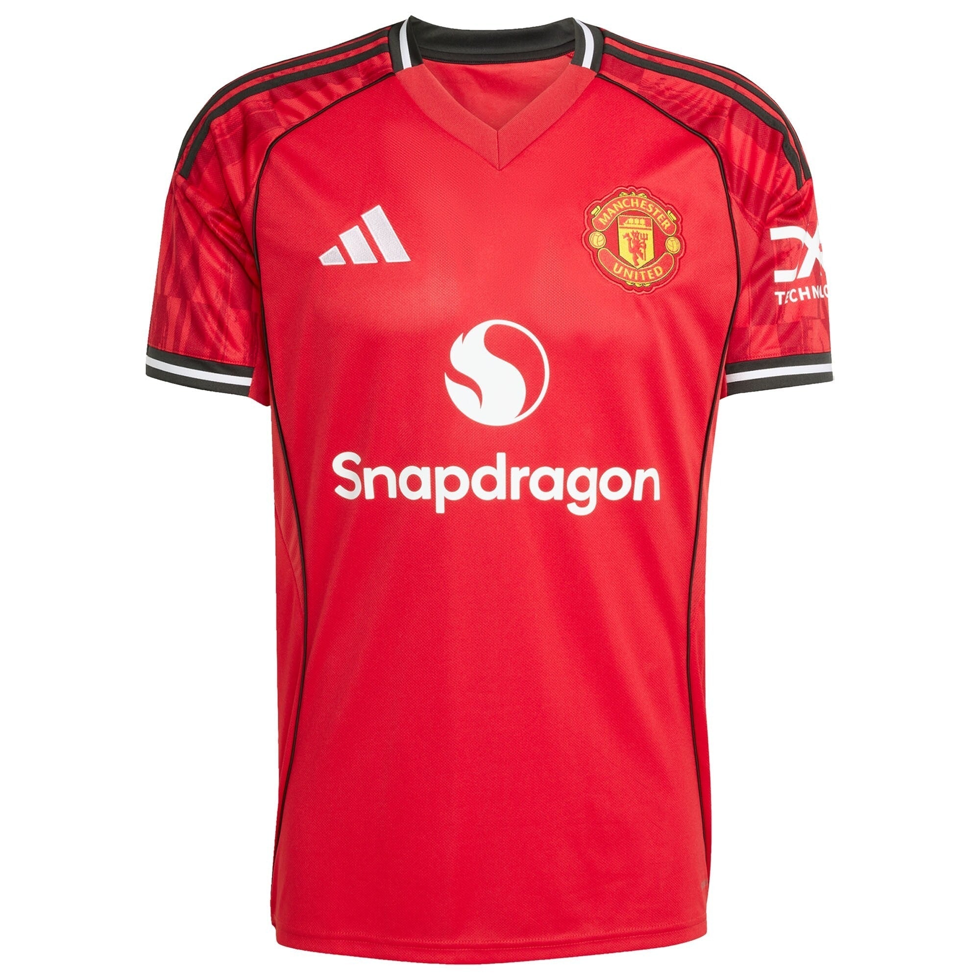 Bruno Fernandes Manchester United Home 2025/26 Player Soccer Shirt - Red