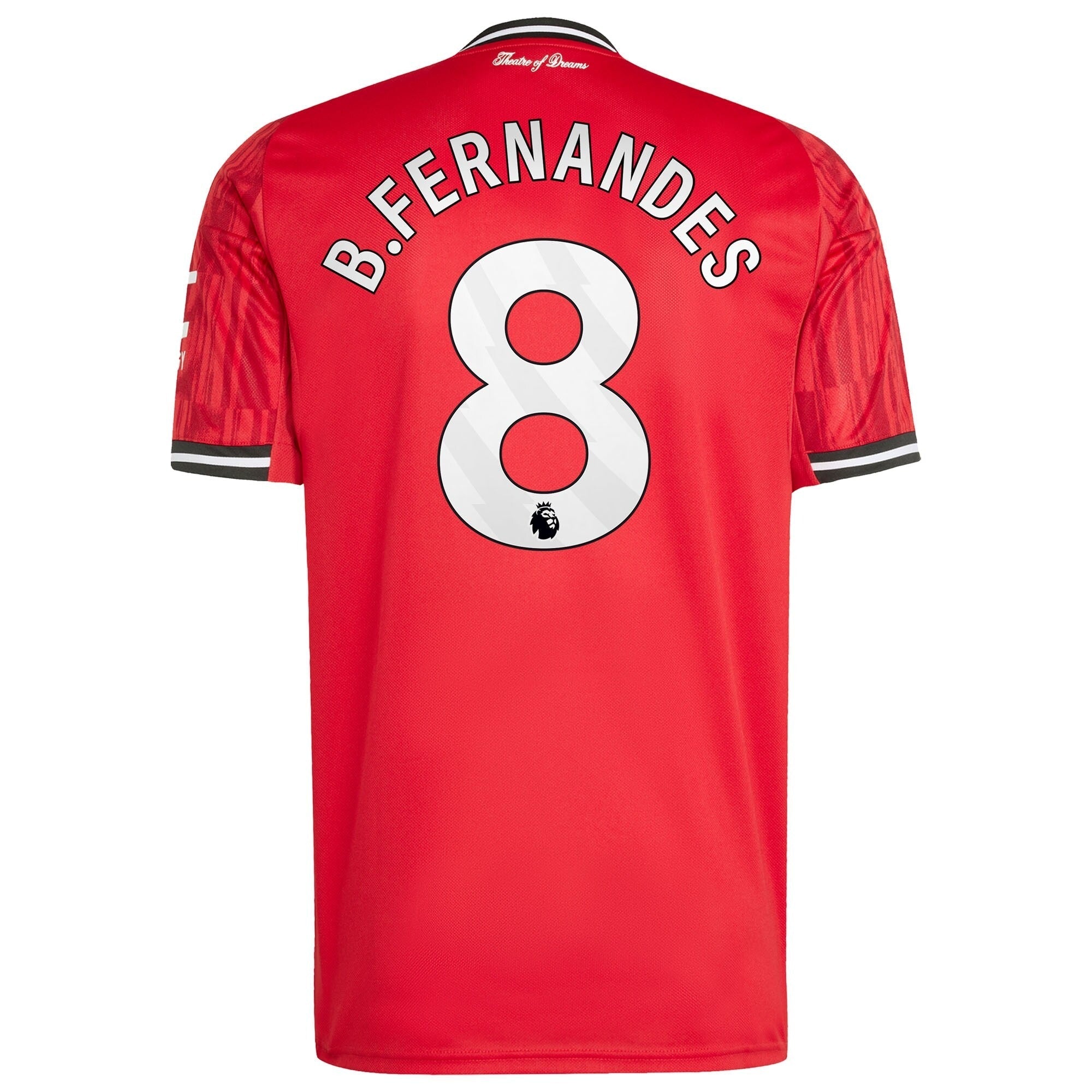 Bruno Fernandes Manchester United Home 2025/26 Player Soccer Shirt - Red
