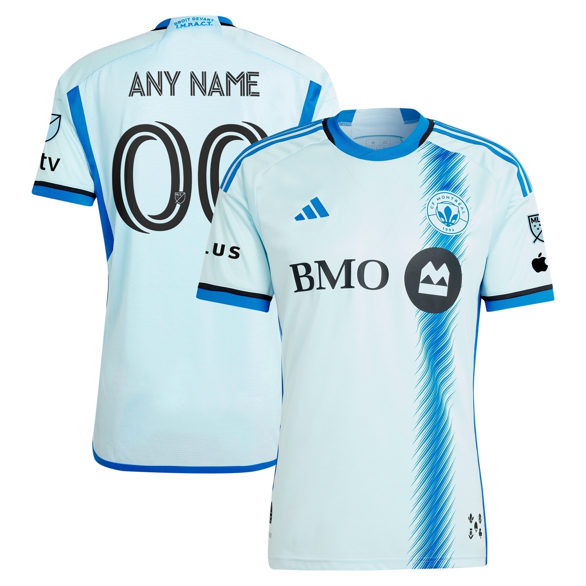 CF Montreal 2024 La Main Custom Soccer Shirt – Light Blue