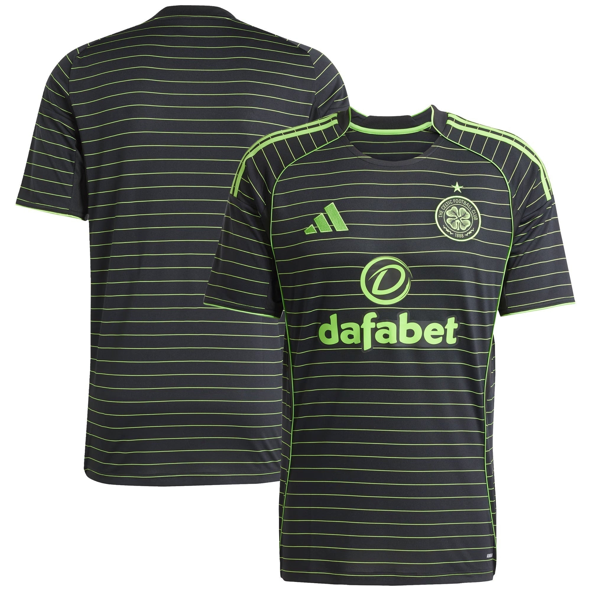 Celtic 2025/26 Away Custom Soccer Shirt - Black
