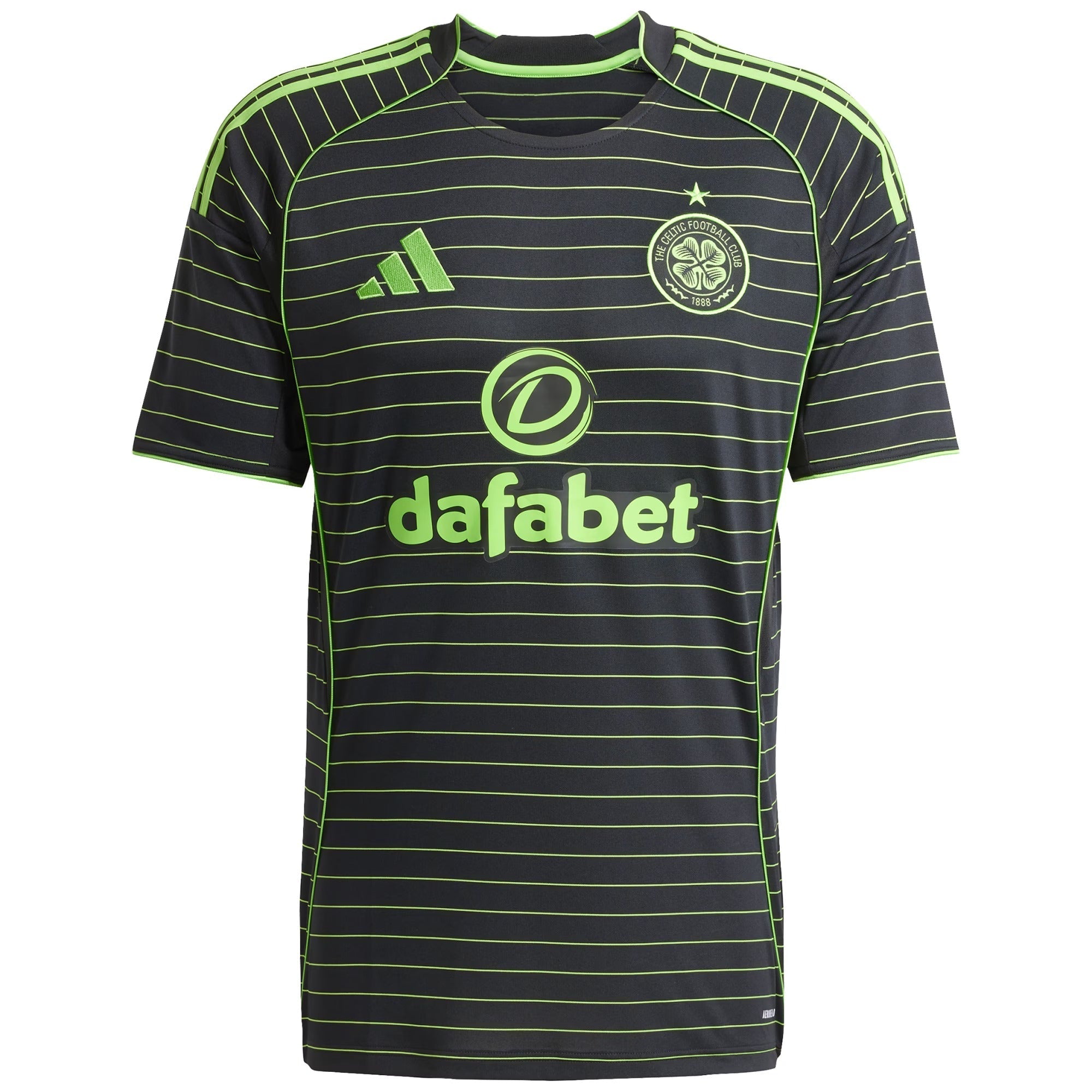 Celtic 2025/26 Away Custom Soccer Shirt - Black