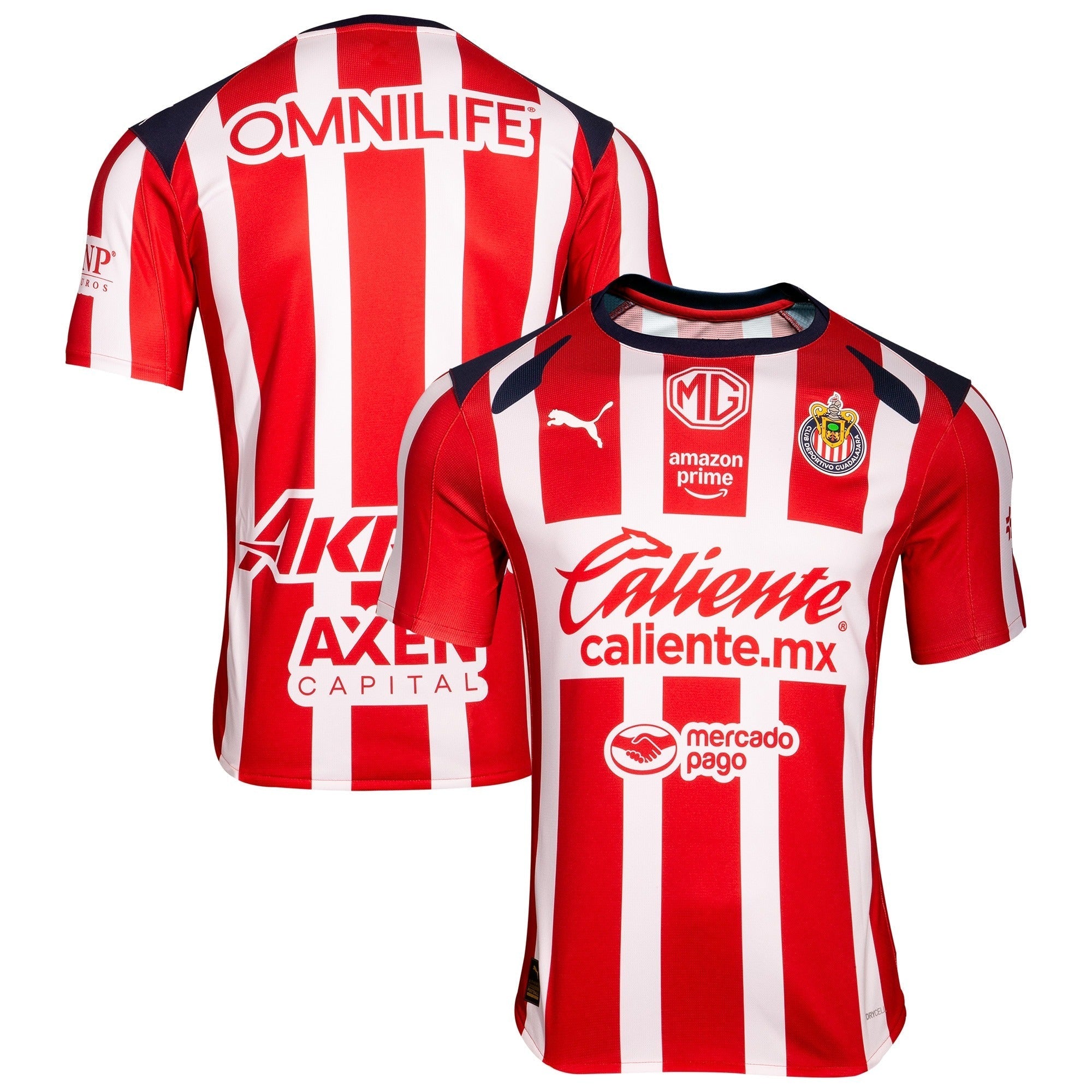 Chivas 2025/26 Home Soccer Shirt - Red
