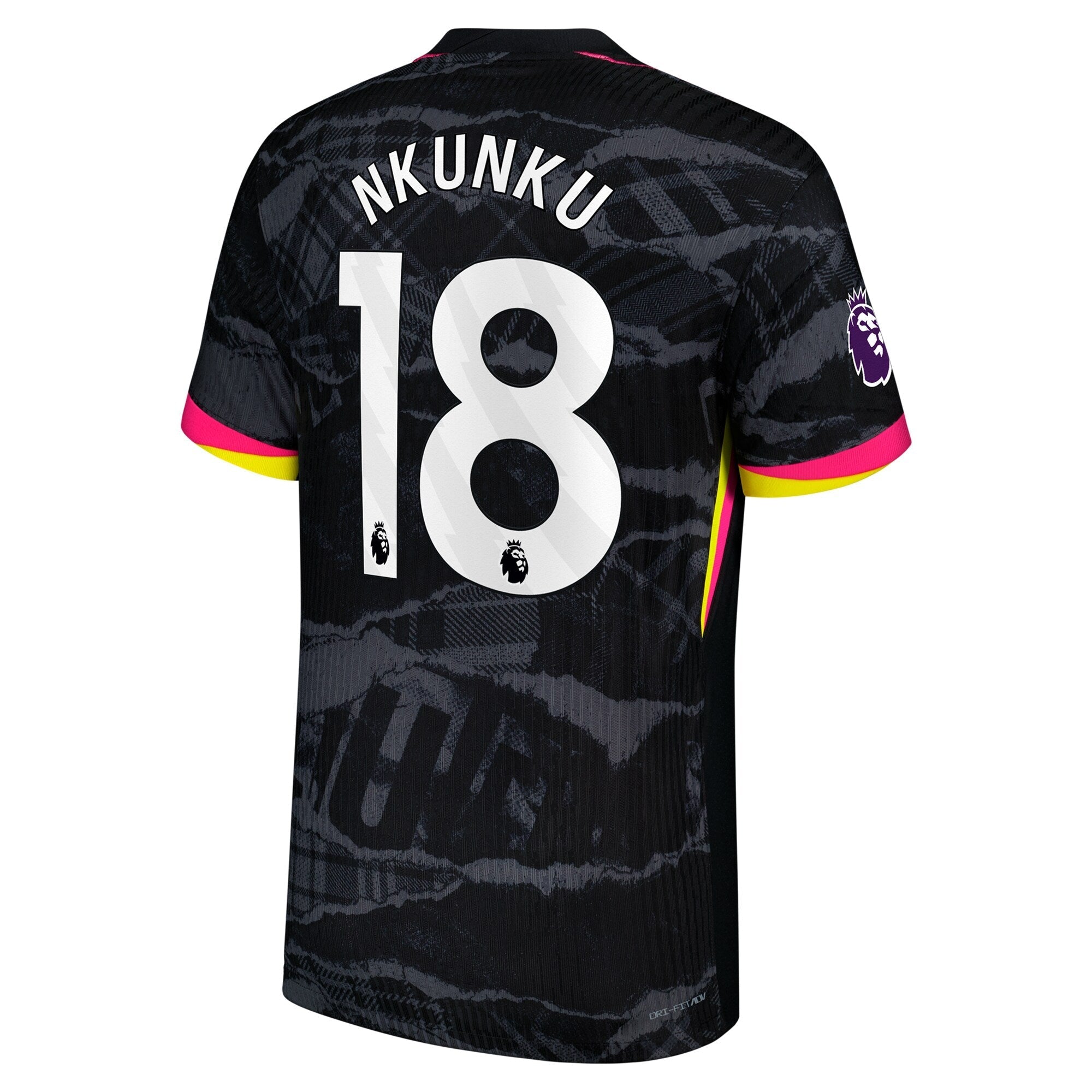 Christopher Nkunku Chelsea 2024/25 Third Player Soccer Shirt - Anthracite