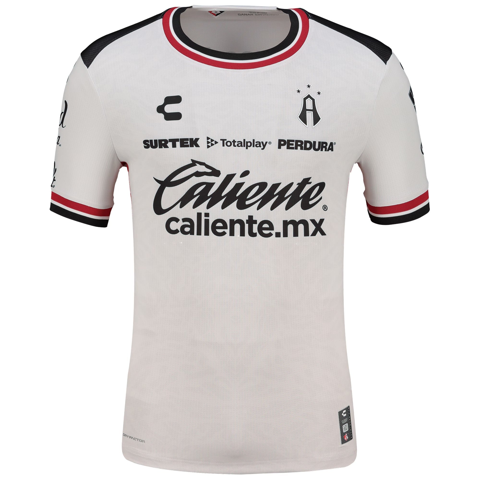 Club Atlas Charly 2025/26 Away Soccer Shirt - Gray