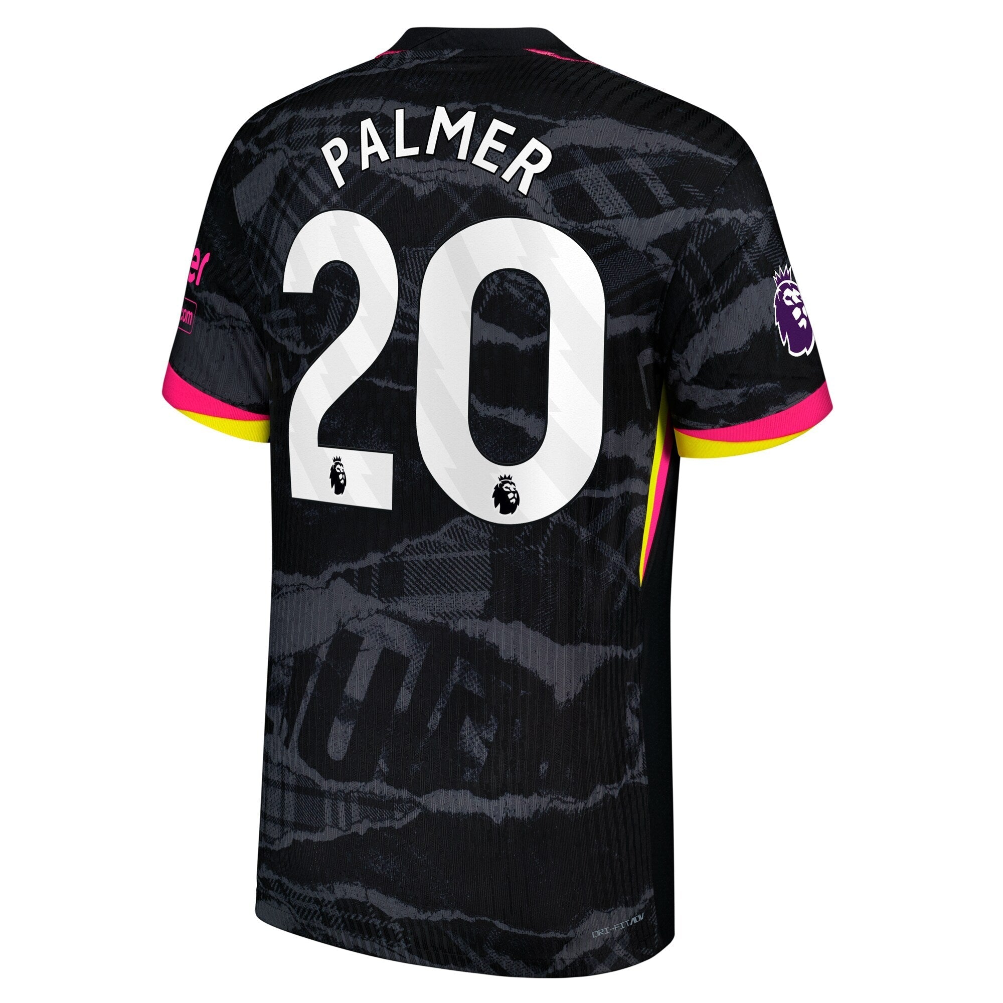 Cole Palmer Chelsea 2024/25 Third Player Soccer Shirt - Anthracite