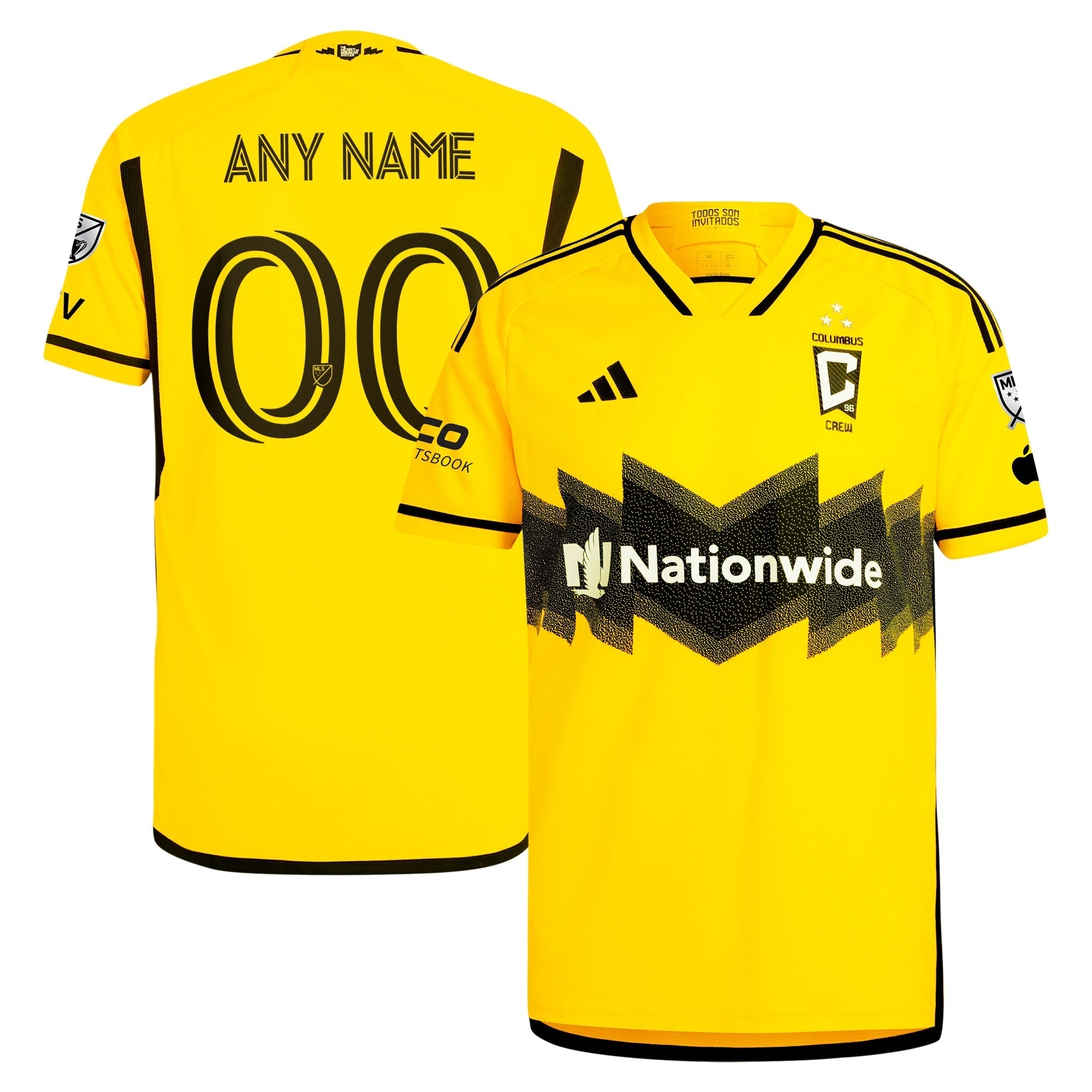 Columbus Crew 2024 The Home Kit Custom Soccer Shirt - Yellow