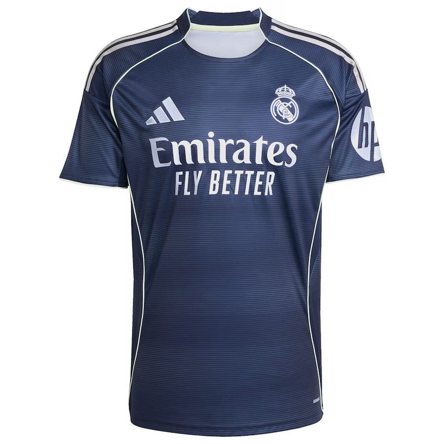 Kylian Mbappé Real Madrid Authentic 2025/26 Away Player Soccer Shirt - Blue