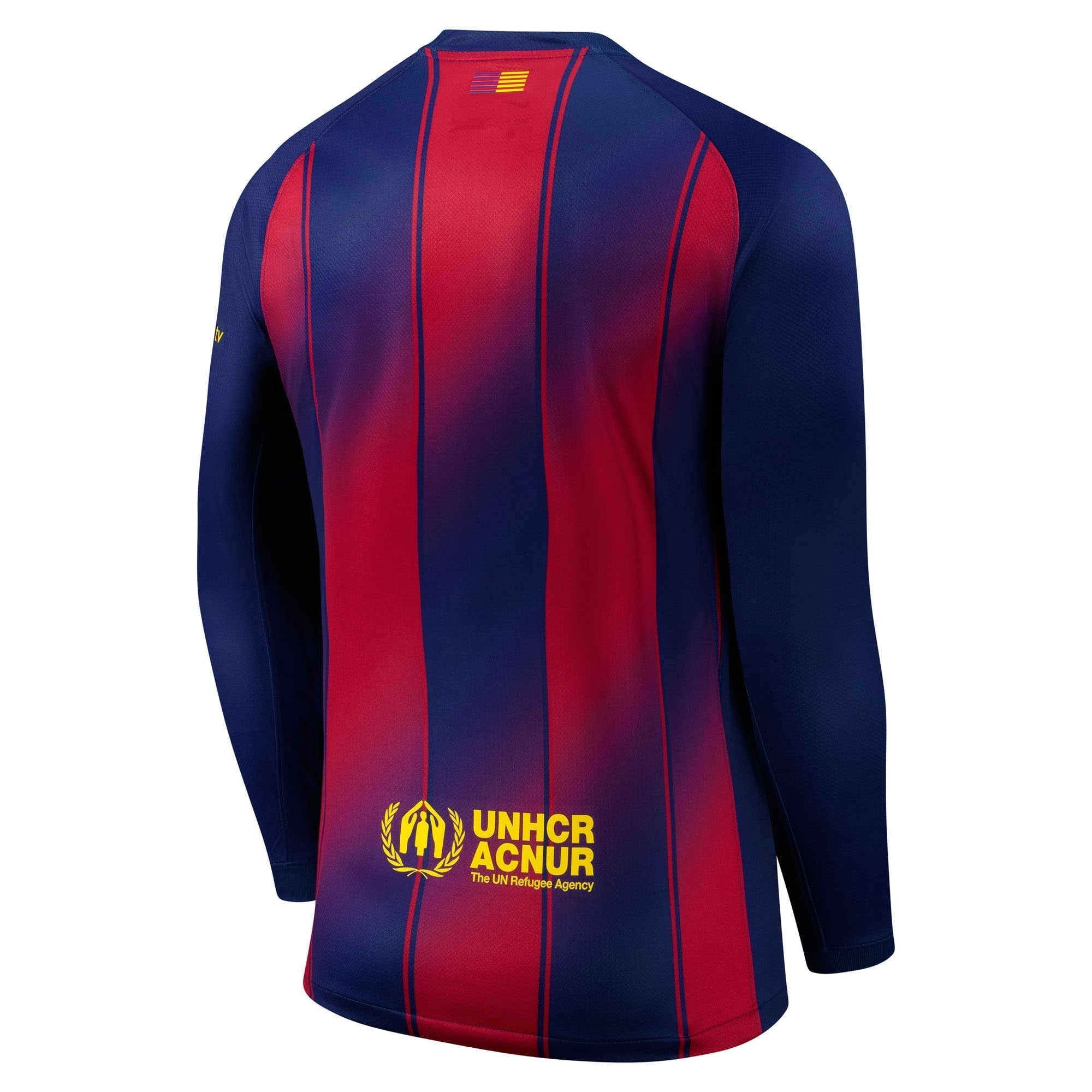 Barcelona 2025/26 Home Long Sleeve Soccer Shirt – Navy