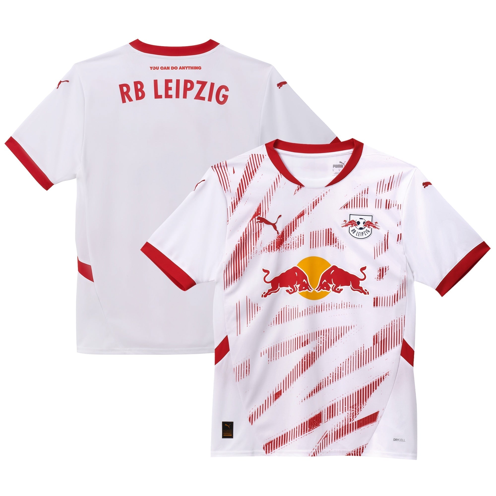 RB Leipzig 2024/25 Home Custom Soccer Shirt - White