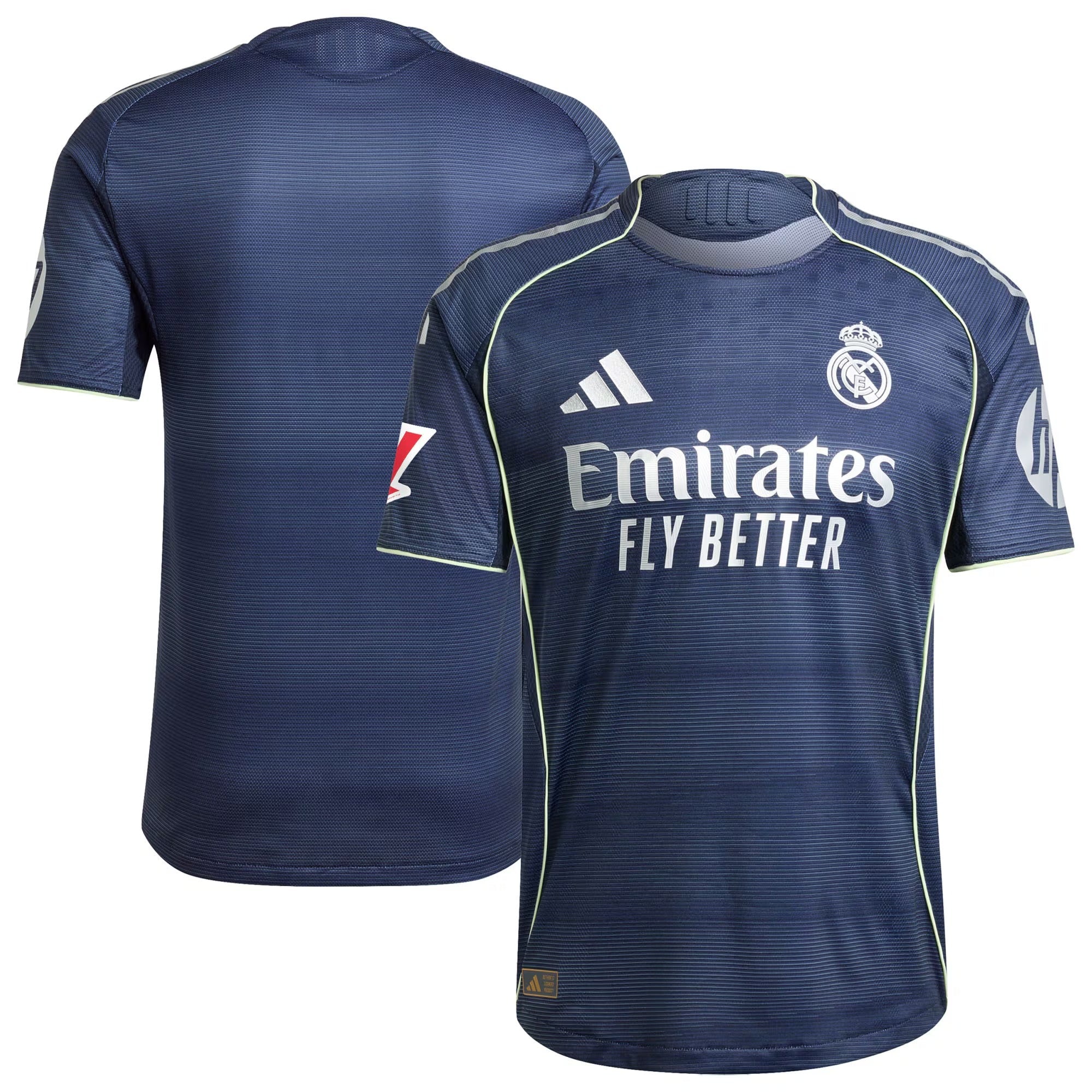 Real Madrid 2025/26 Away Soccer Shirt - Blue