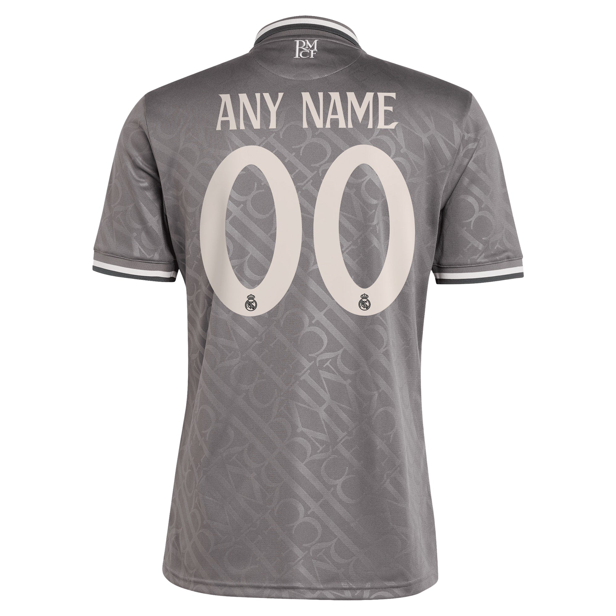Real Madrid 2024/25 Third Custom Soccer Shirt - Charcoal