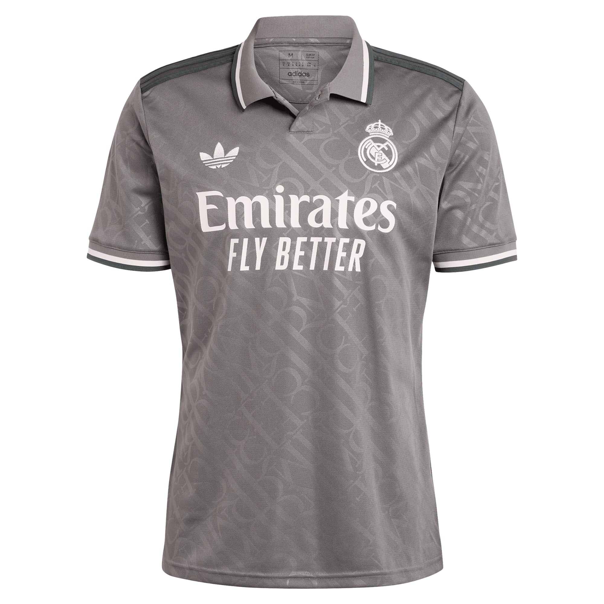 Real Madrid 2024/25 Third Custom Soccer Shirt - Charcoal