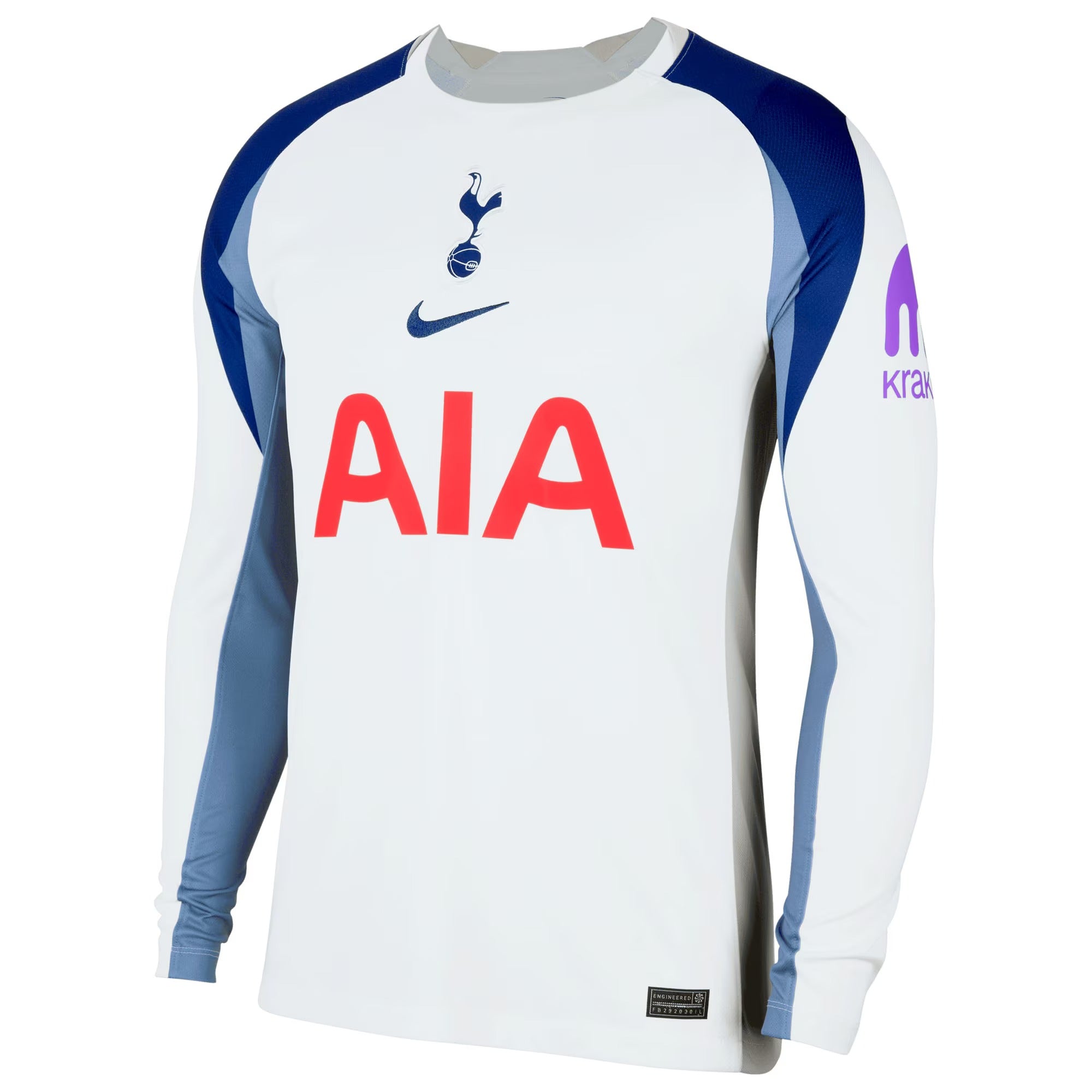 Richarlison Tottenham Hotspur 2025/26 Home Long Sleeve Player Soccer Shirt - White