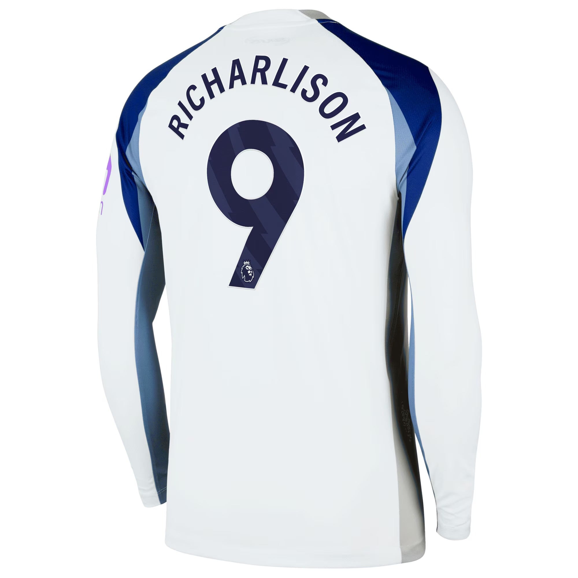 Richarlison Tottenham Hotspur 2025/26 Home Long Sleeve Player Soccer Shirt - White