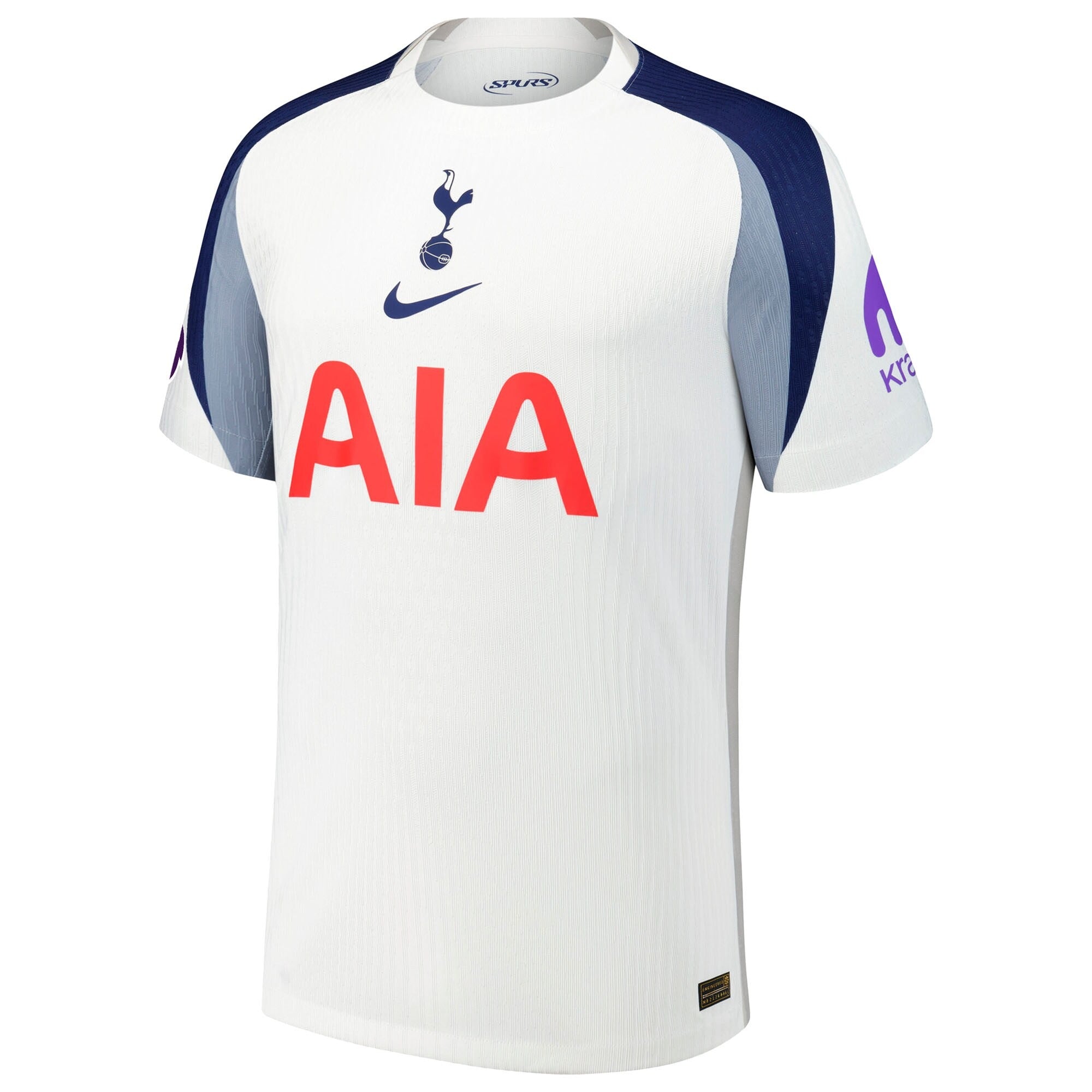 Richarlison Tottenham Hotspur 2025/26 Home Player Soccer Shirt - White
