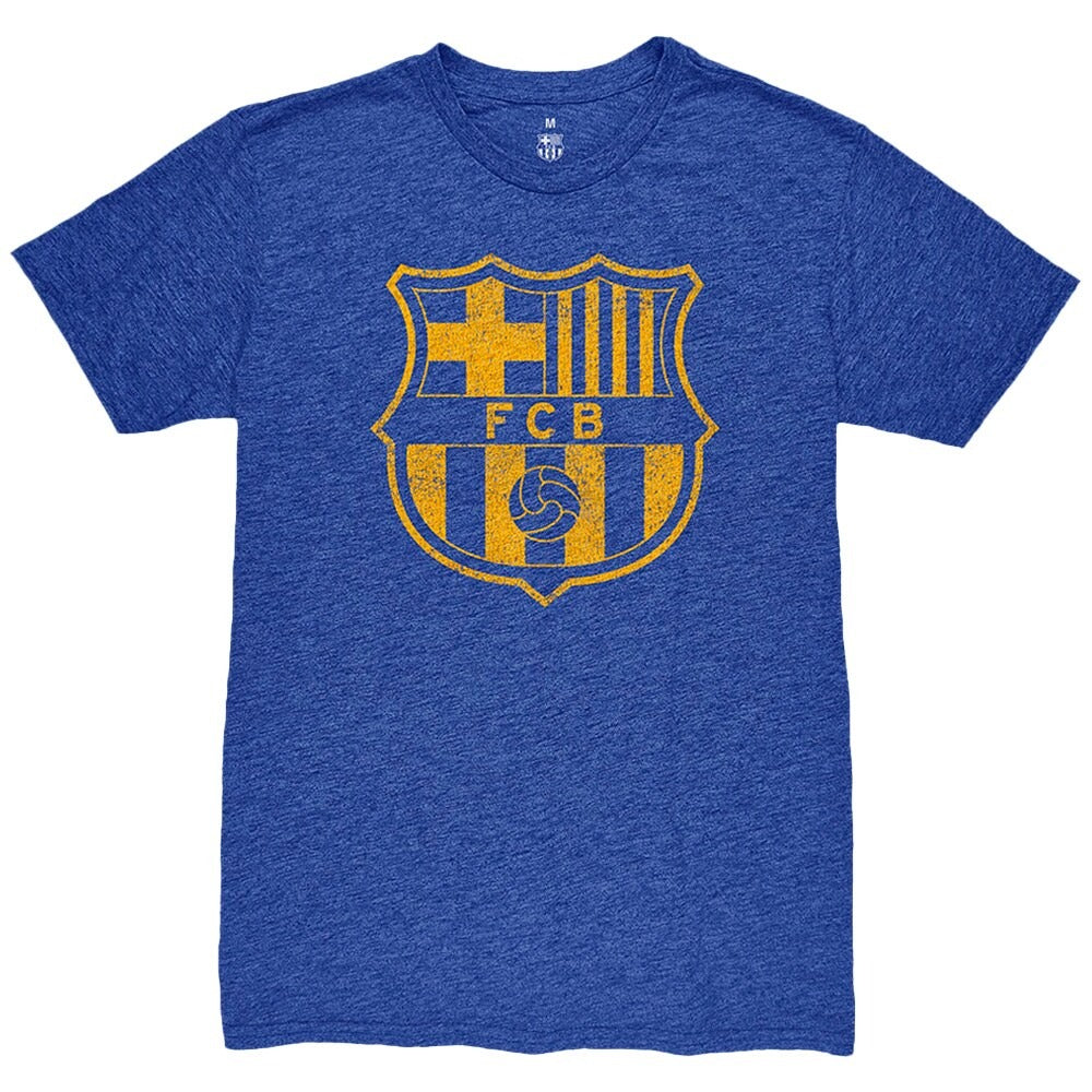 Robert Lewandowski Barcelona Player Name & Number Tri-Blend T-Shirt – Heather Royal - Hygo Shirts™
