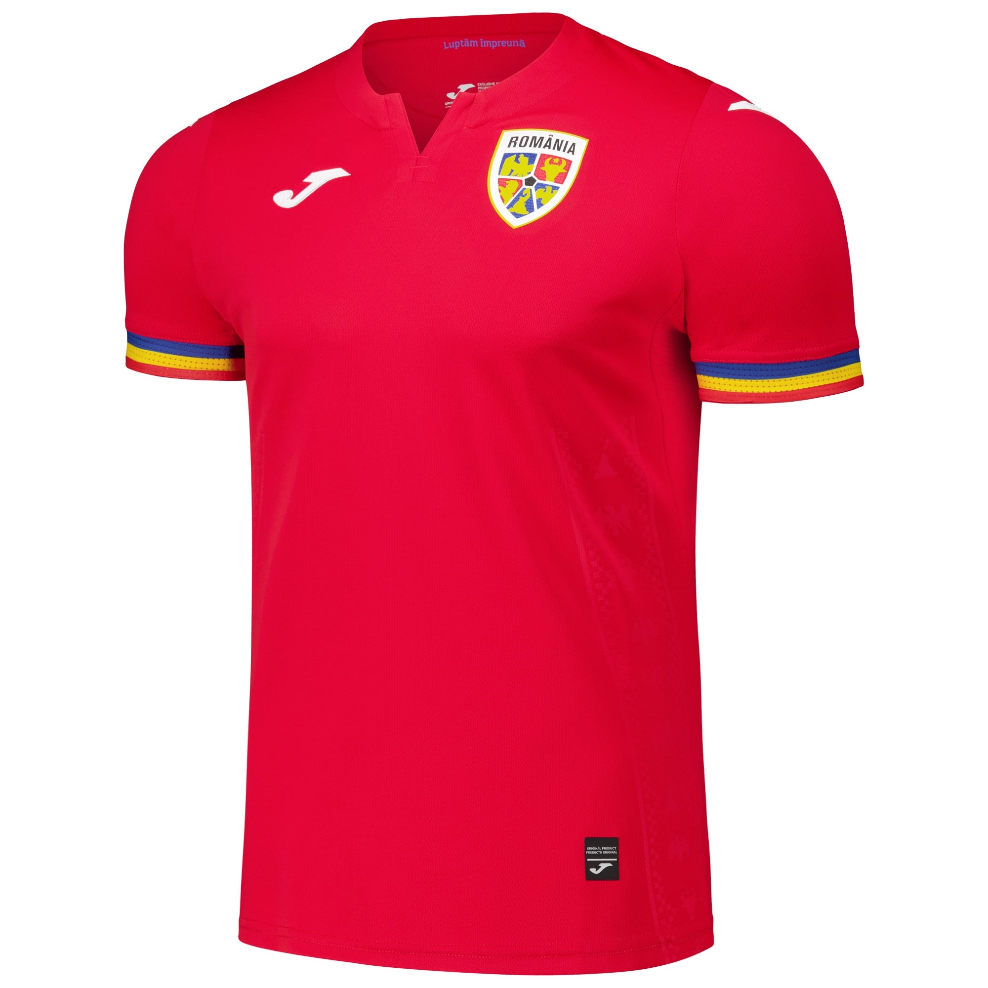 Romania National Team 2024 Away Soccer Shirt - Red