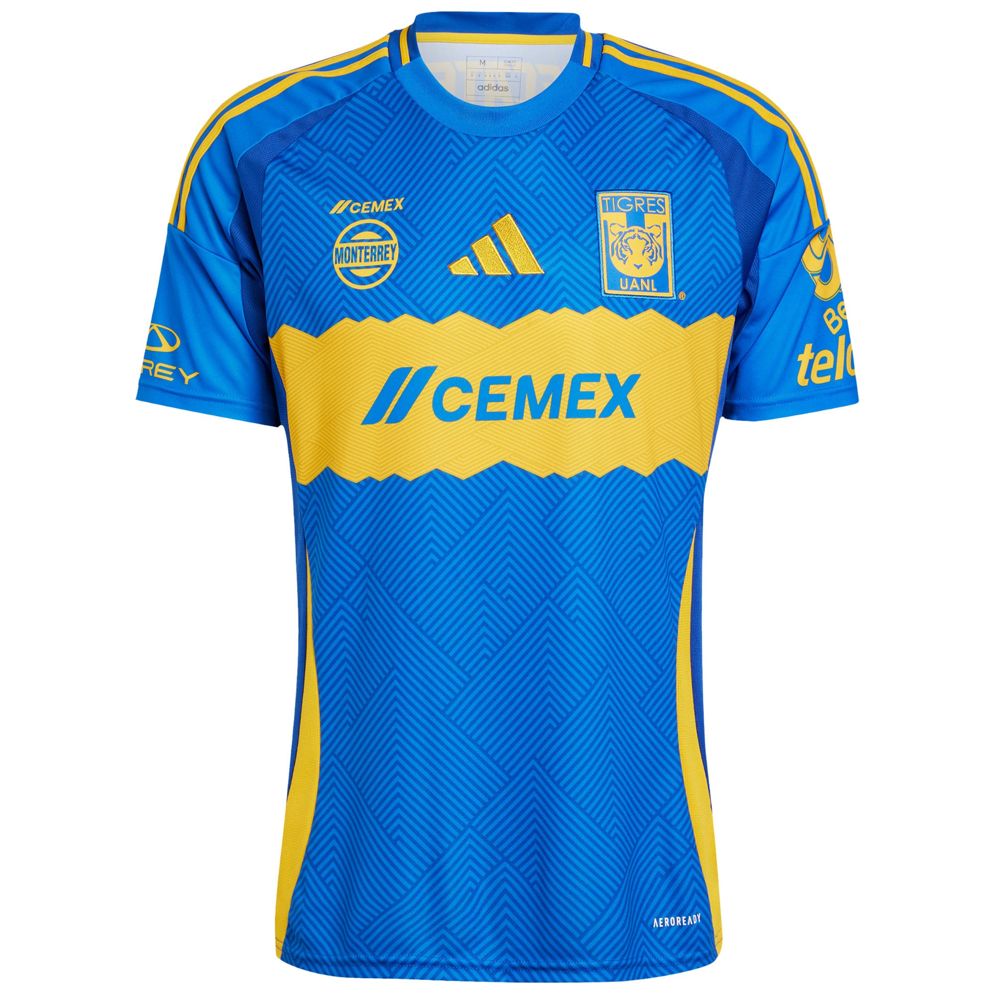 Tigres UANL 2024/25 Away Custom Soccer Shirt - Blue
