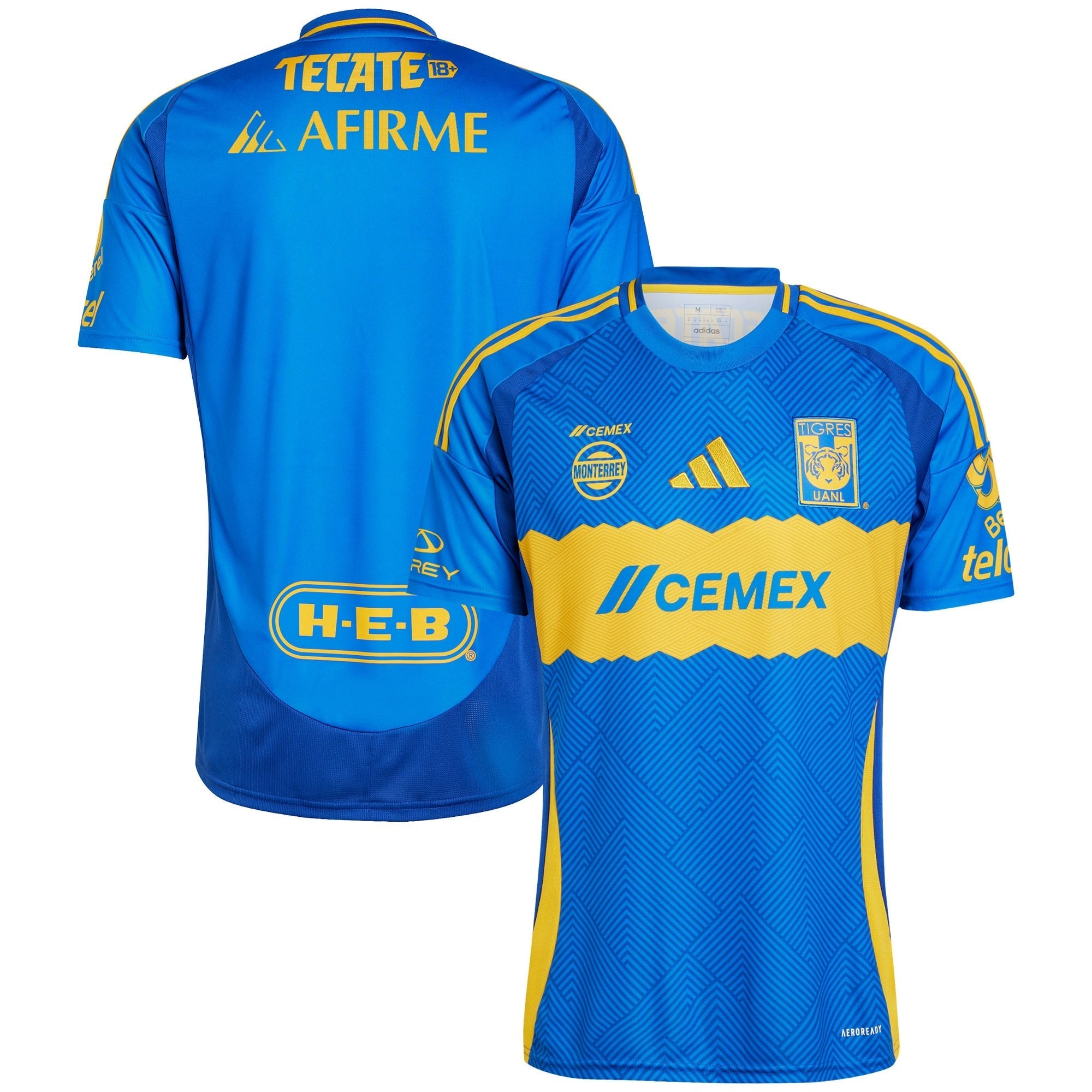 Tigres UANL 2024/25 Away Custom Soccer Shirt - Blue