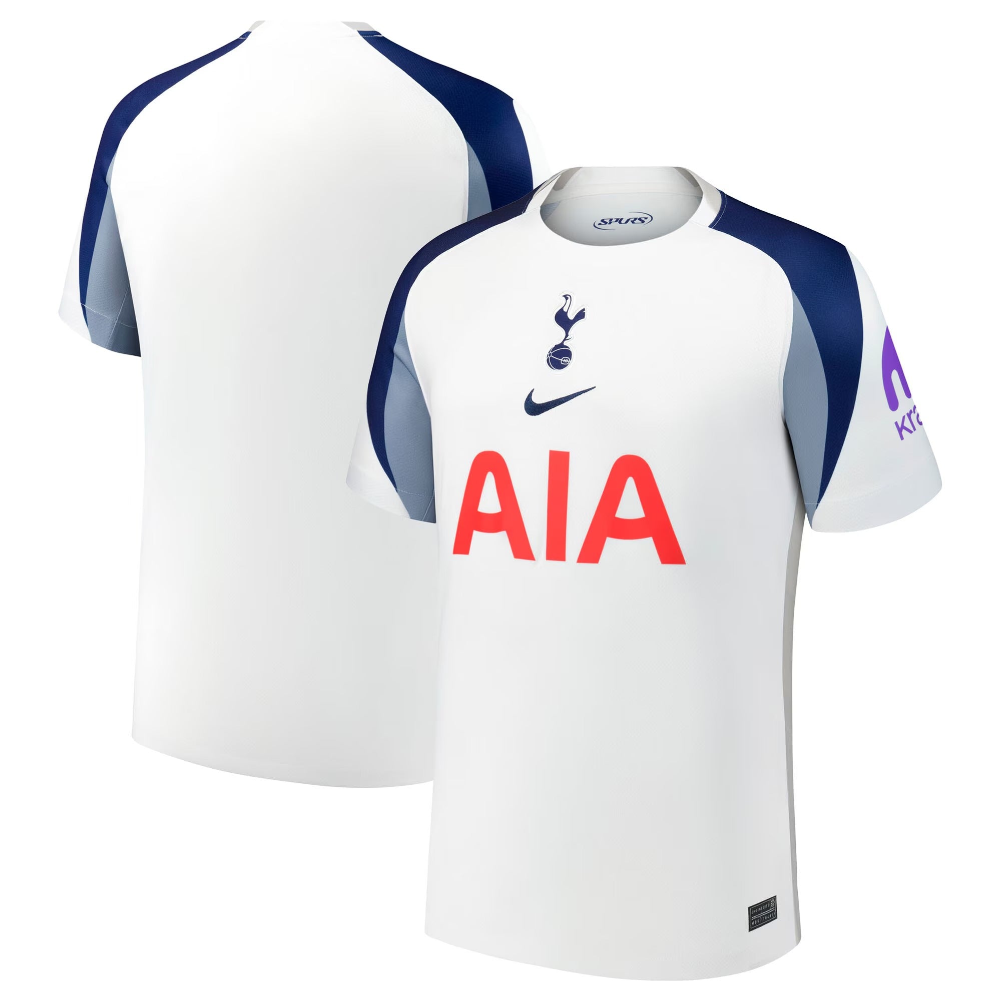 Tottenham Hotspur 2025/26 Home Soccer Shirt - White