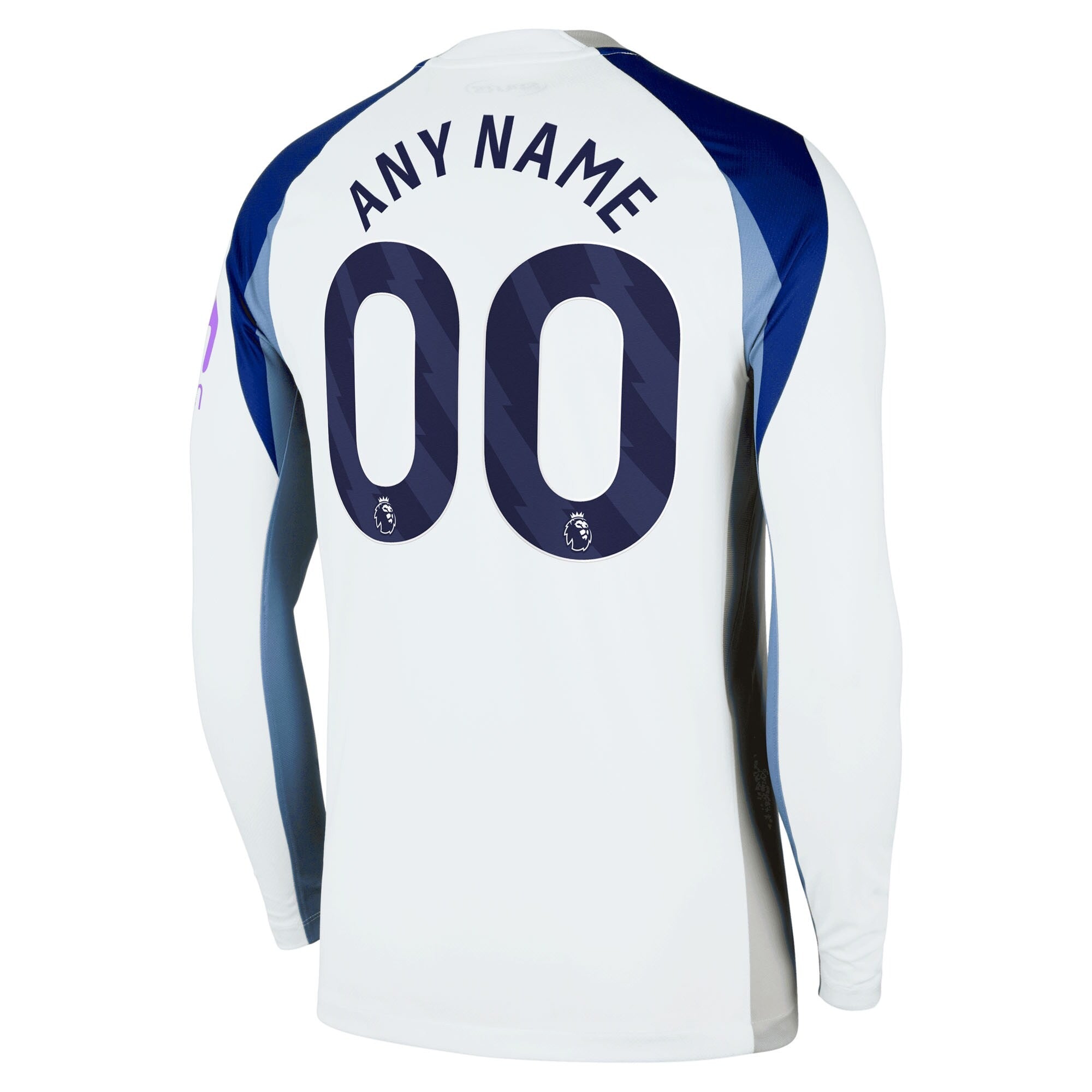 Tottenham Hotspur 2025/26 Home Long Sleeve Custom Soccer Shirt - White