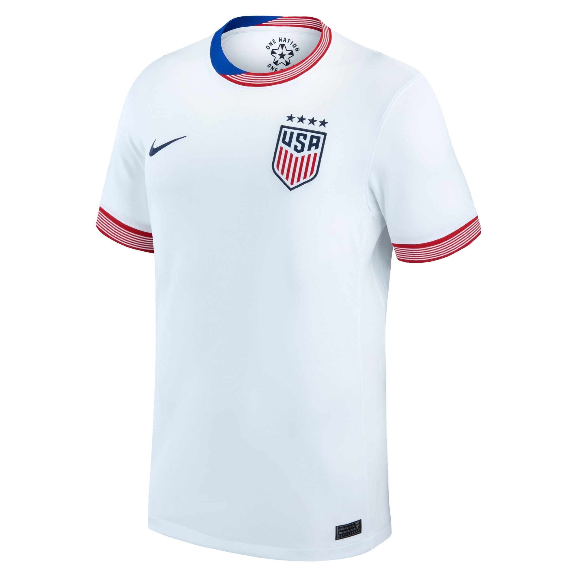 USWNT 2024 Home Stadium Soccer Shirt – White