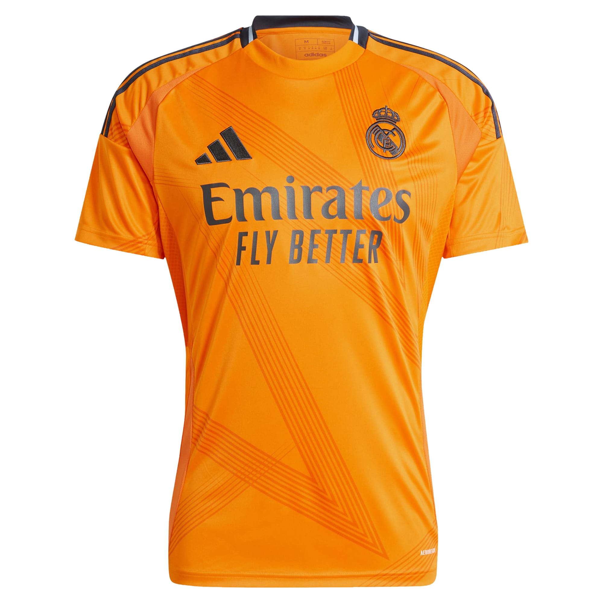 Vini Jr. Real Madrid 2024/25 Away Player Soccer Shirt - Orange