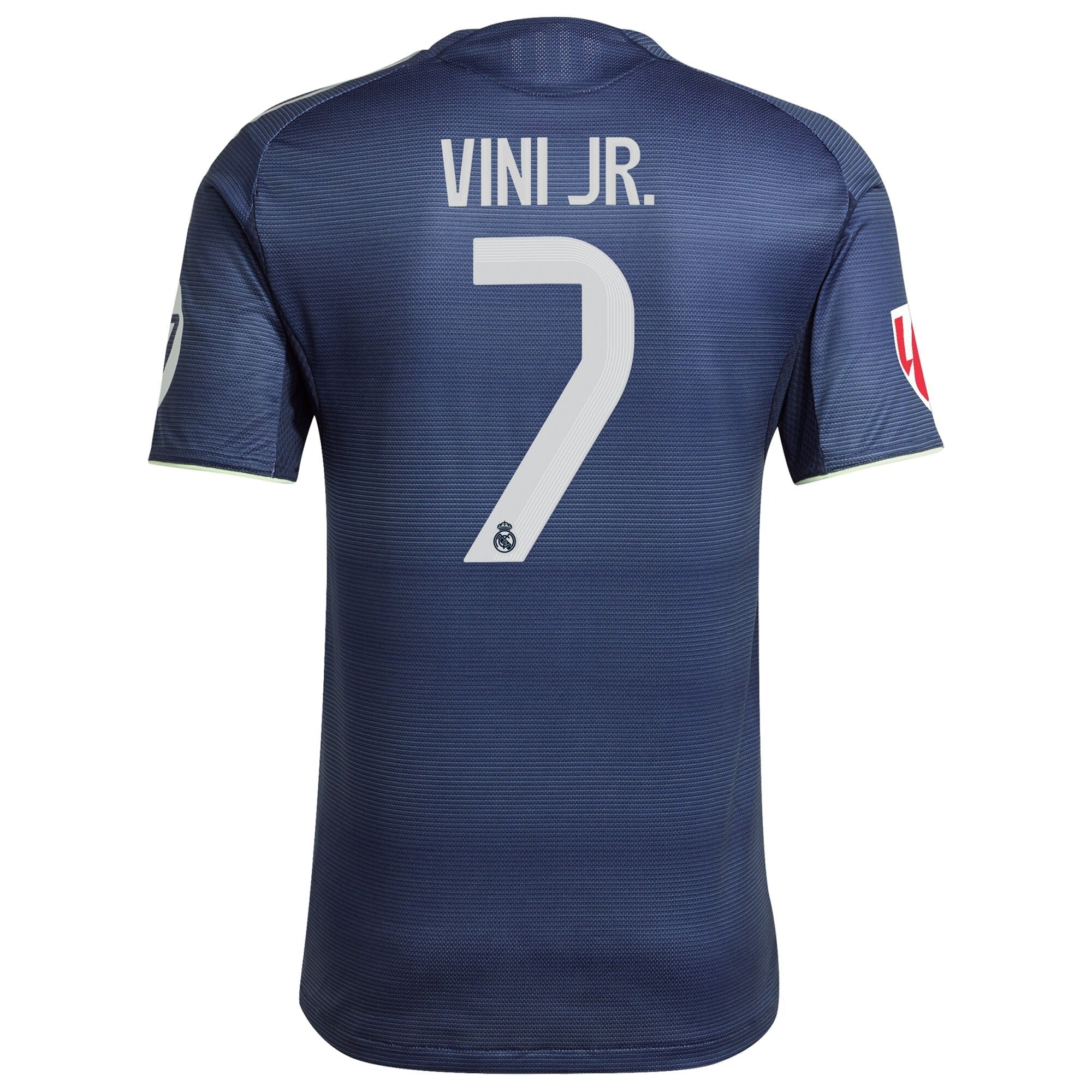 Vini Jr. Real Madrid 2025/26 Away Player Soccer Shirt - Blue