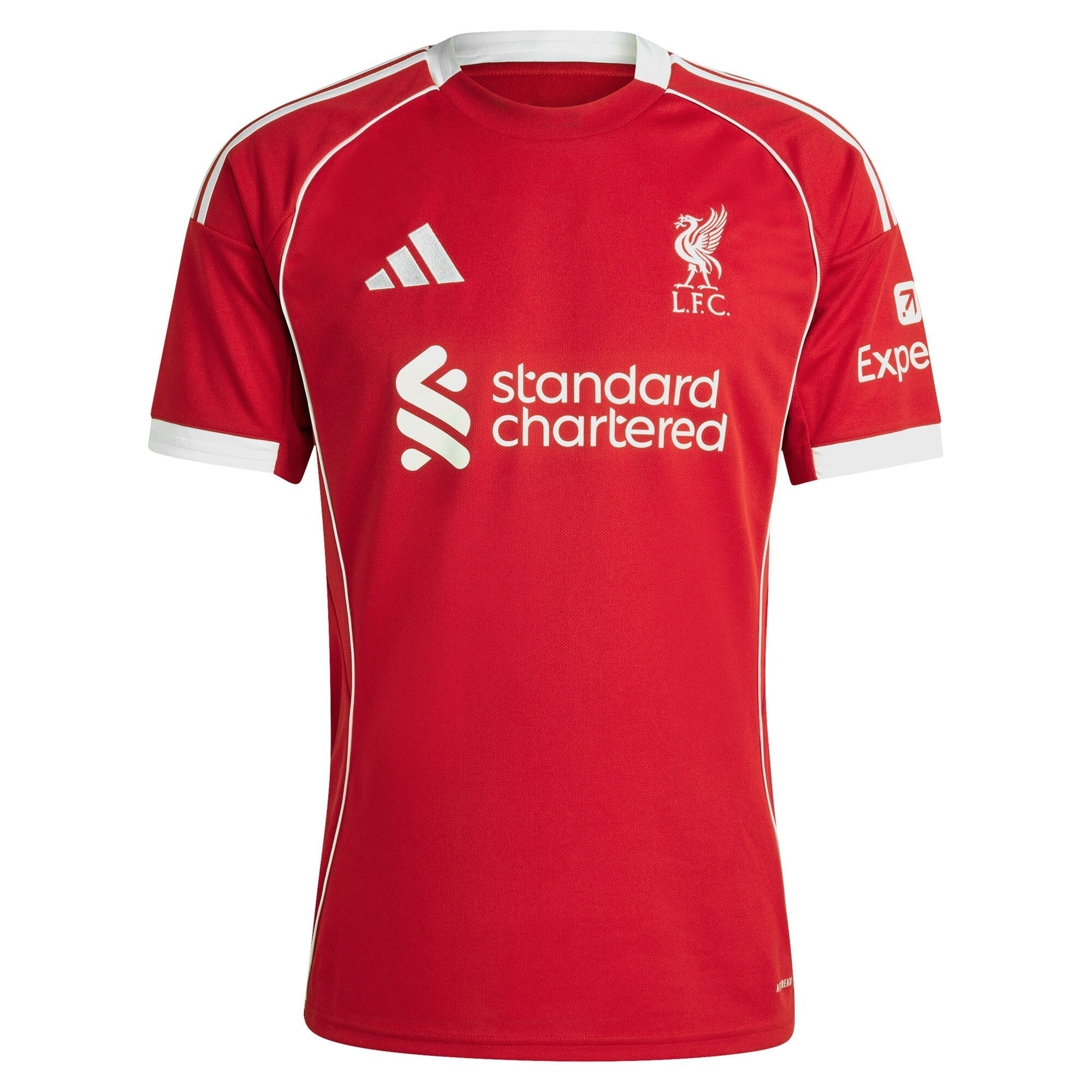 Virgil van Dijk Liverpool 2025/26 Home Soccer Shirt - Red