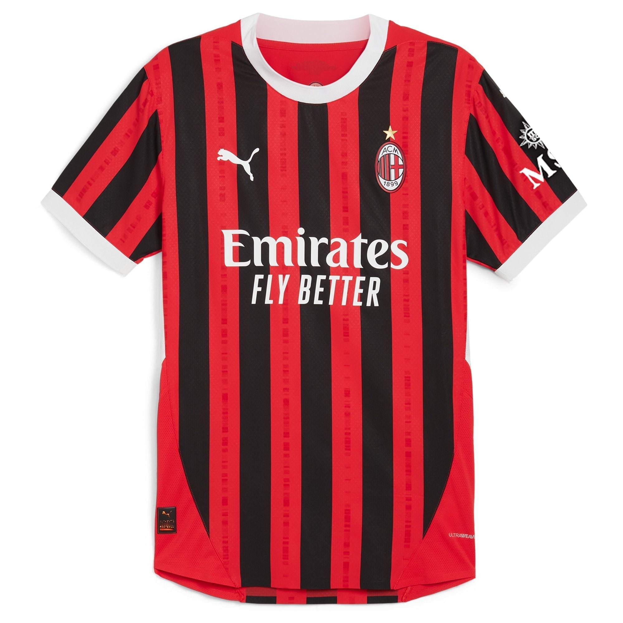 AC Milan Home Shirt 2024-25 Custom Soccer Shirt - Red
